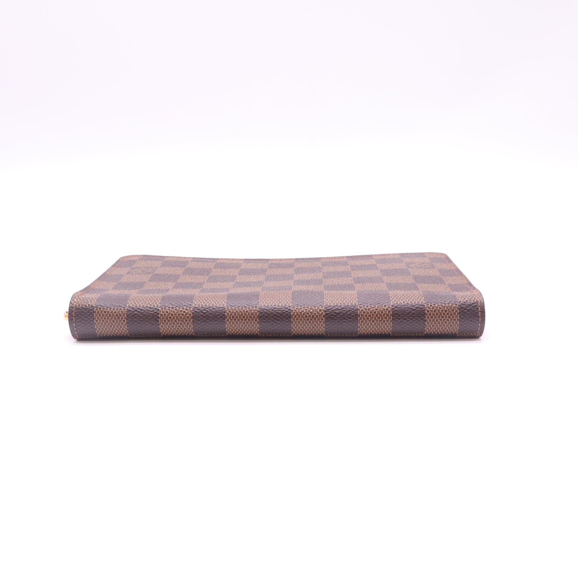Damier Ebene Zippy Wallet Rose Ballerine W22665