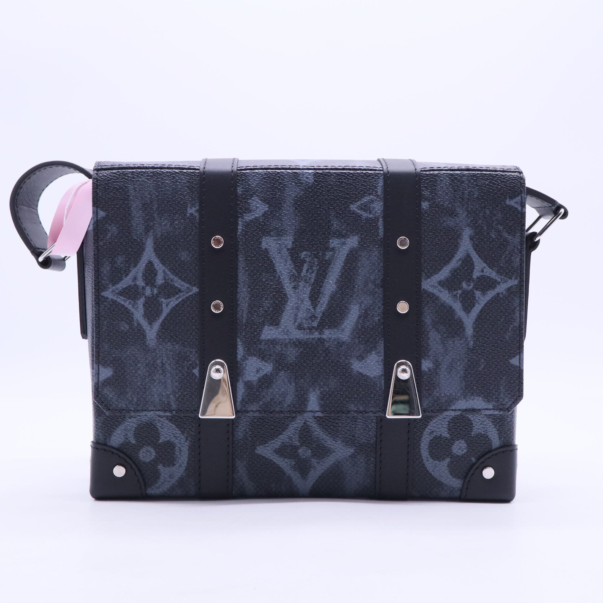 Trunk Messenger Bag Limited Edition Monogram Pastel Noir PM Twins LDJ2826