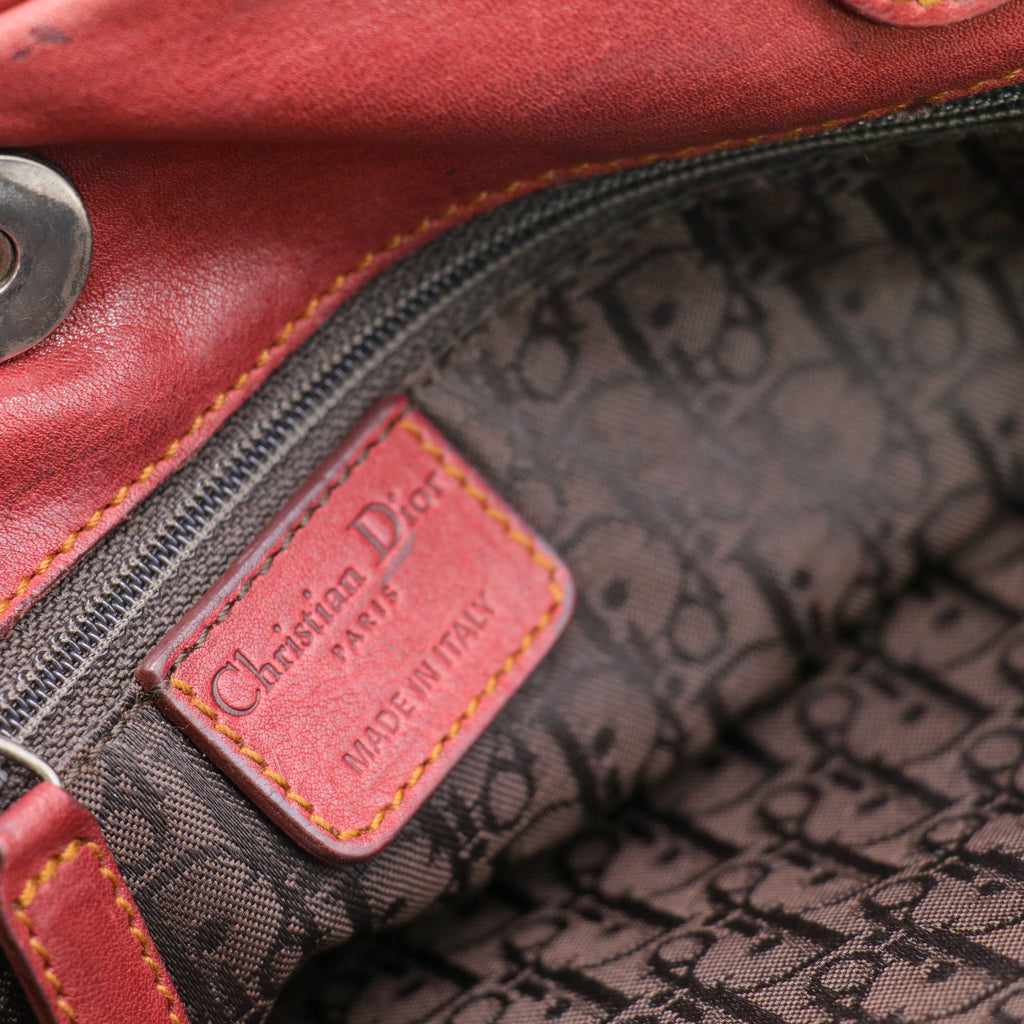 Leather Large Gaucho Double Saddle Bag twins