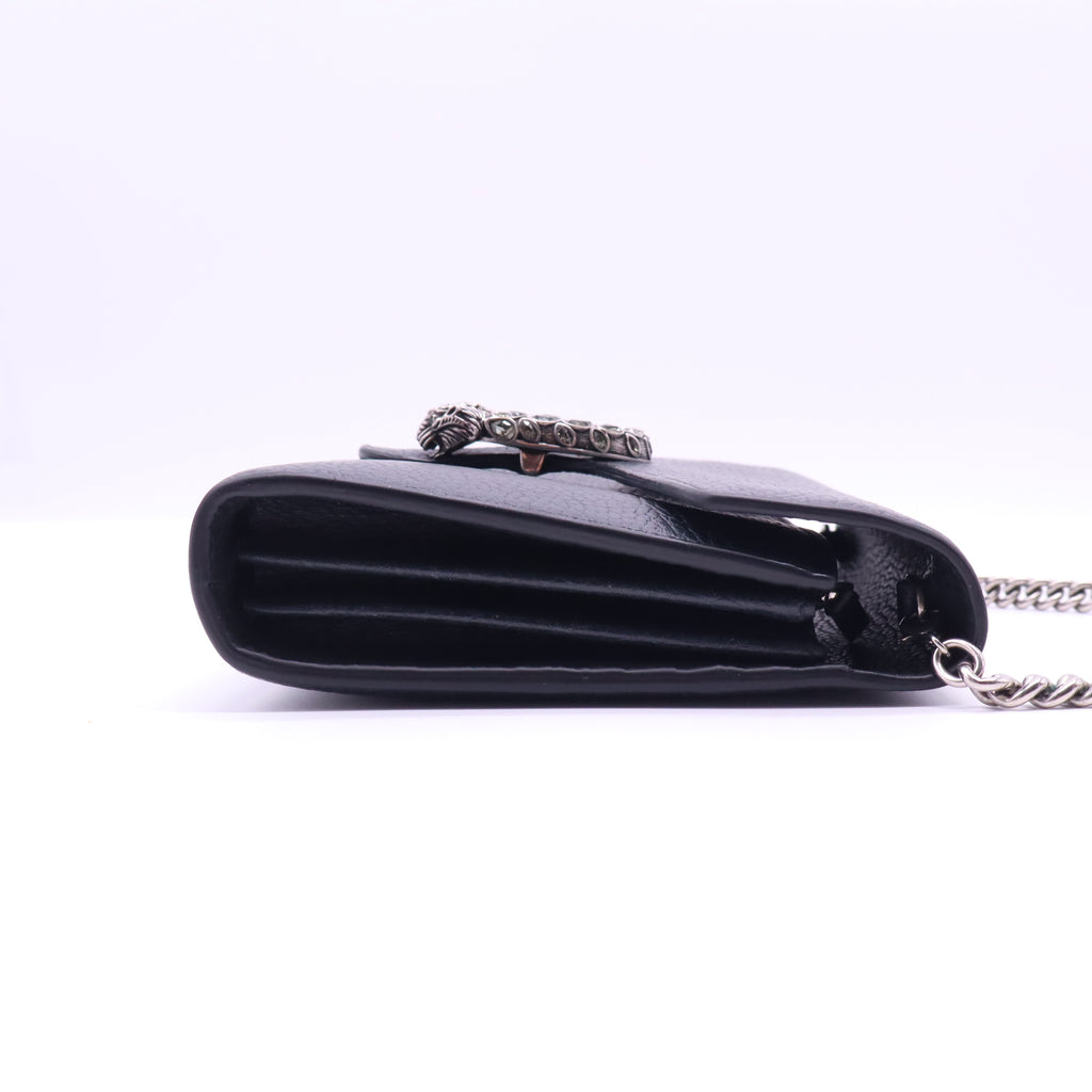 Gucci Dionysus Leather Mini Chain Wallet B22035