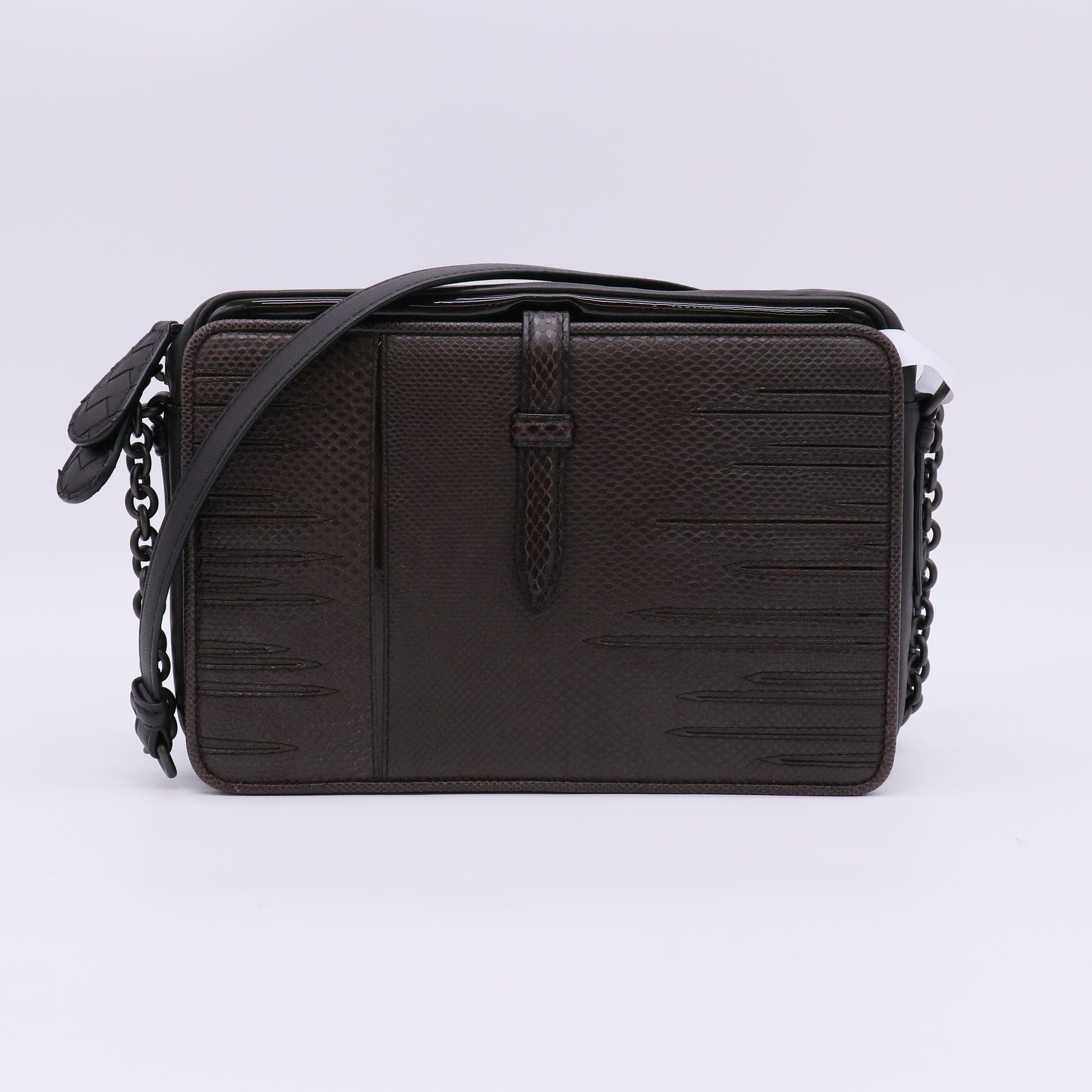 Bottega Veneta Ayers-Trimmed Karung Shoulder Bag twins W22584