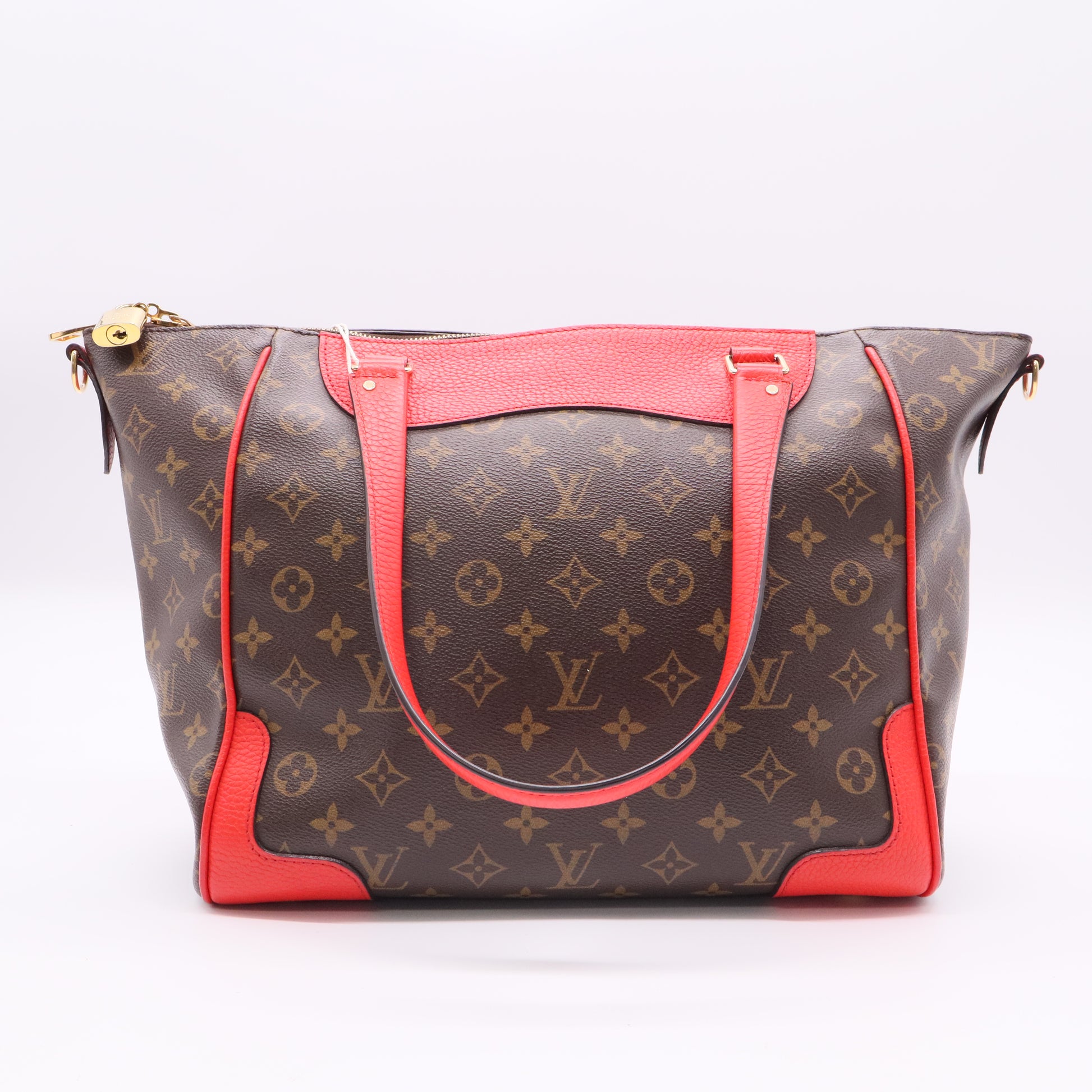 Estrela Handbag Monogram Canvas MM Twins