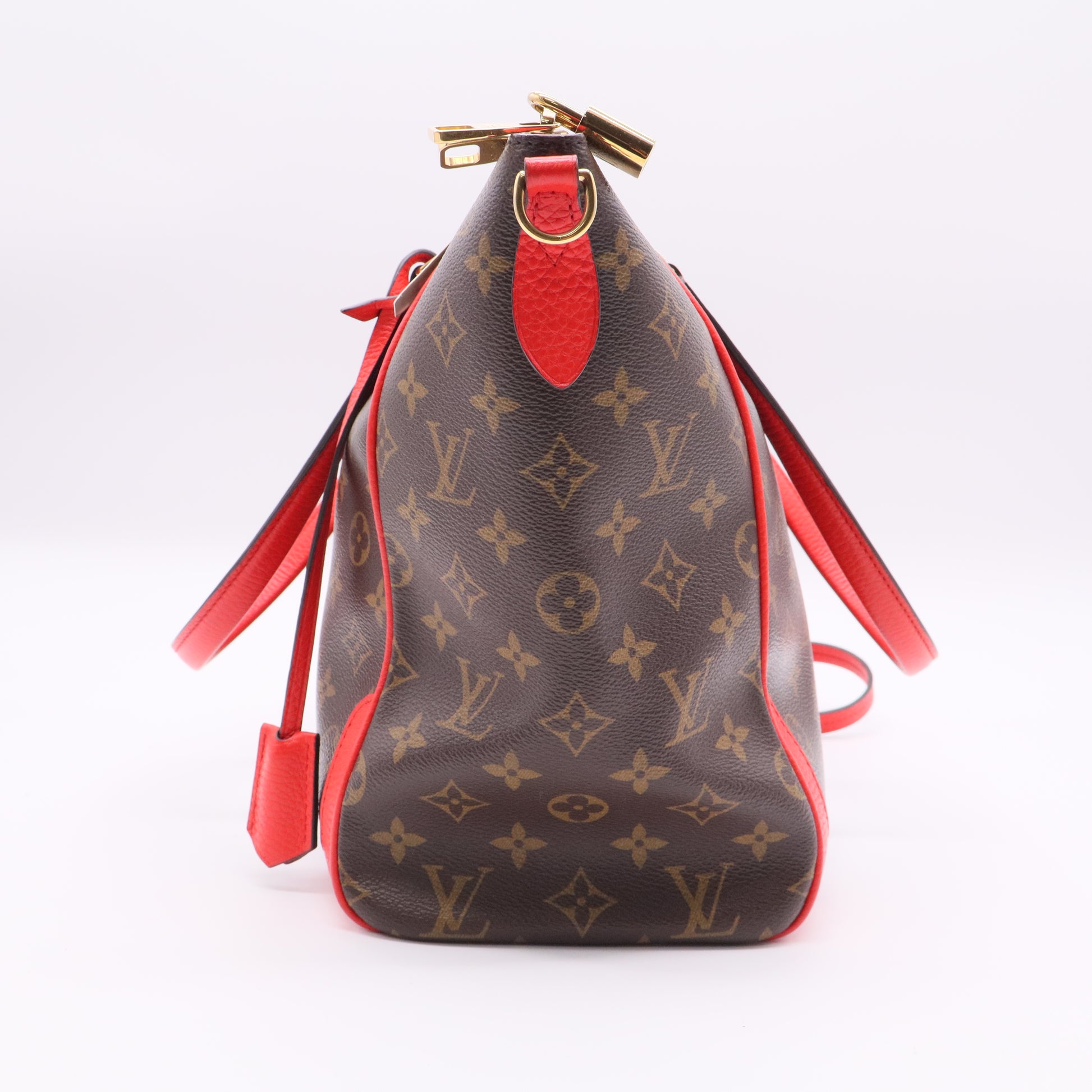 Estrela Handbag Monogram Canvas MM Twins