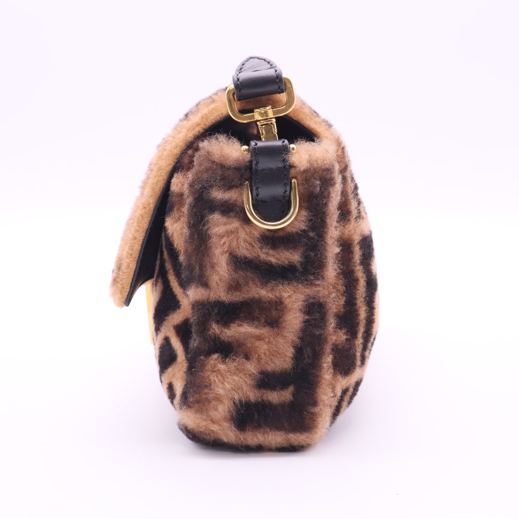Baguette NM Bag Zucca Shearling Twins