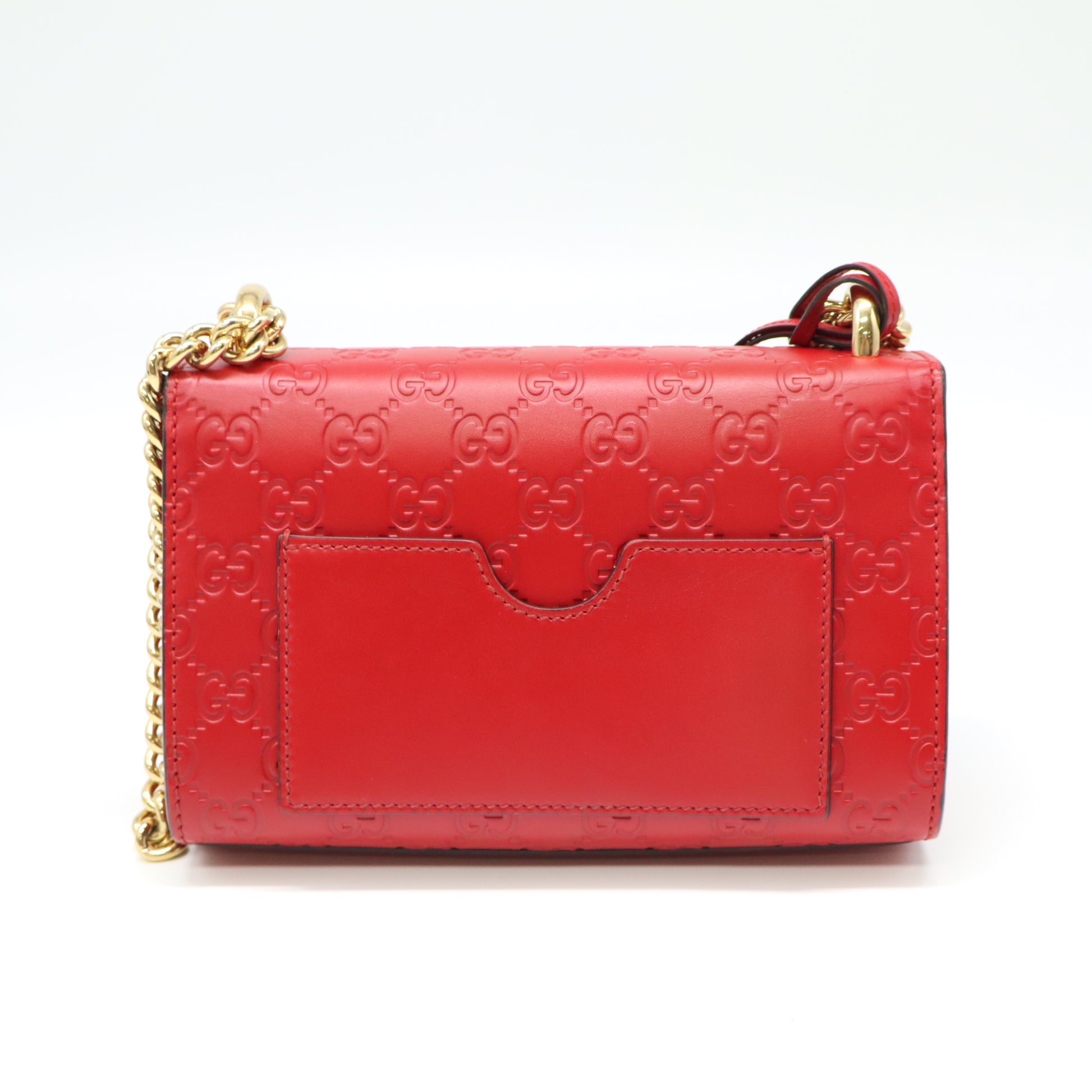 Padlock Shoulder Bag Guccissima Leather Small B22211