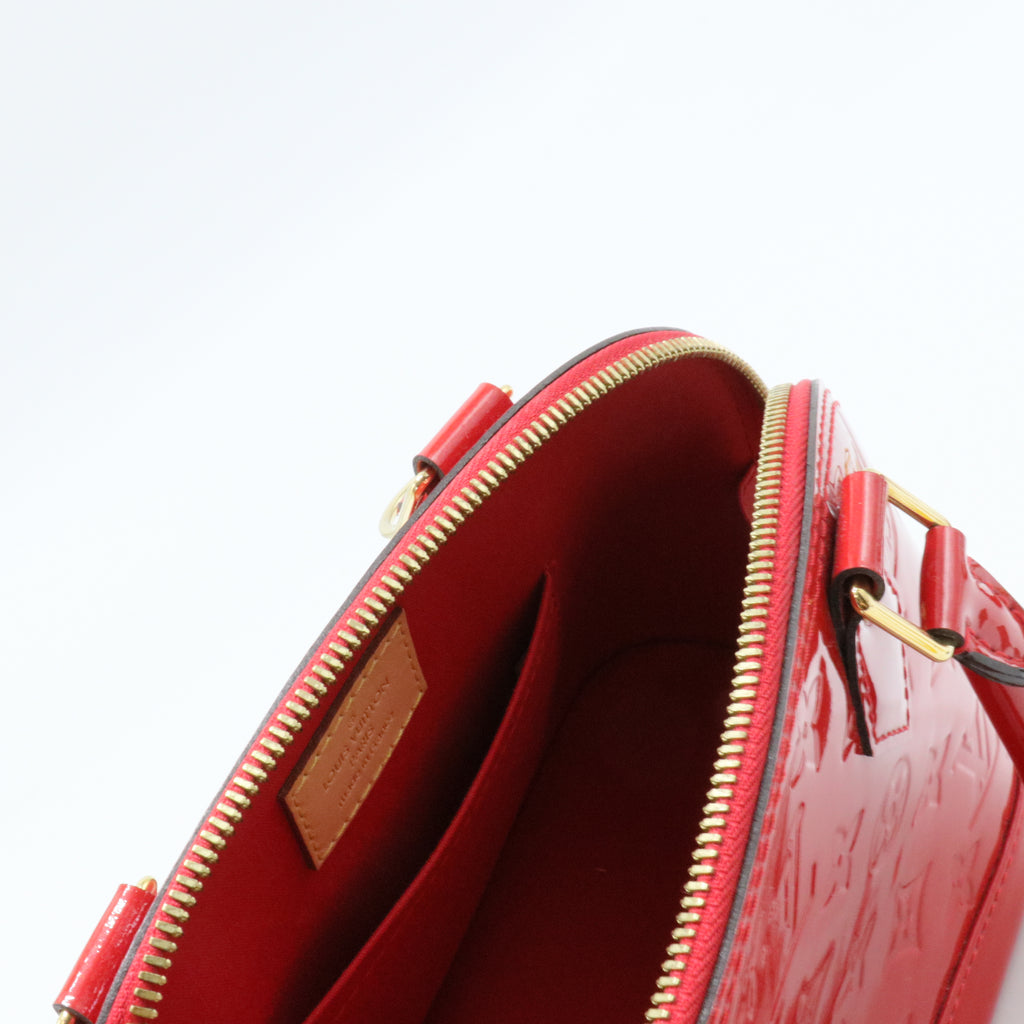 Alma Handbag Monogram Vernis BB