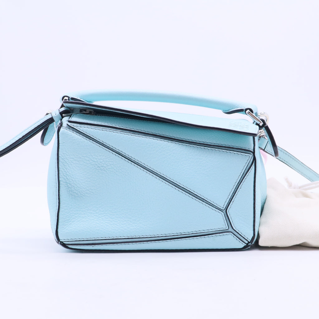 Loewe Puzzle Bag Leather Mini  Twins LDJ2832