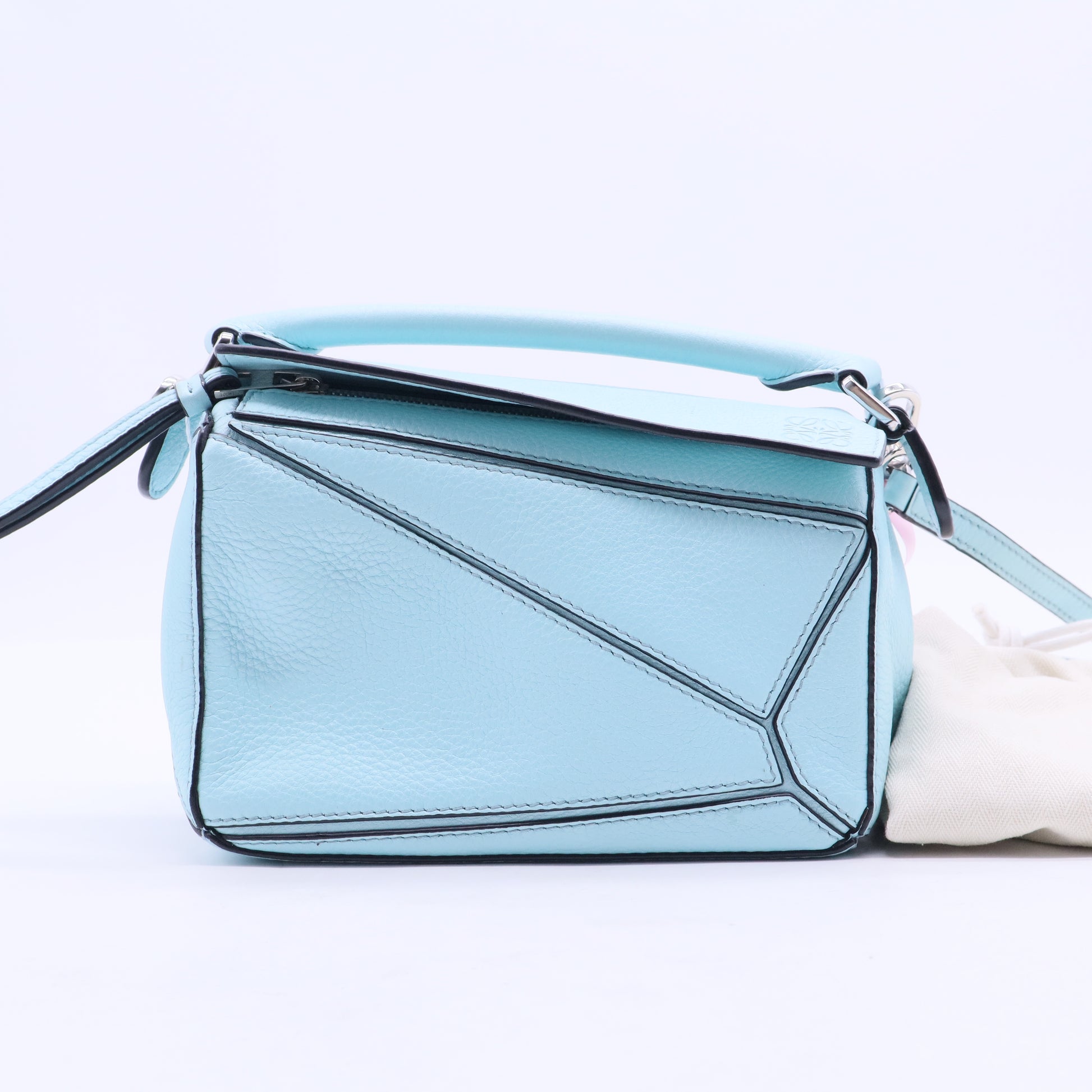 Loewe Puzzle Bag Leather Mini  Twins LDJ2832