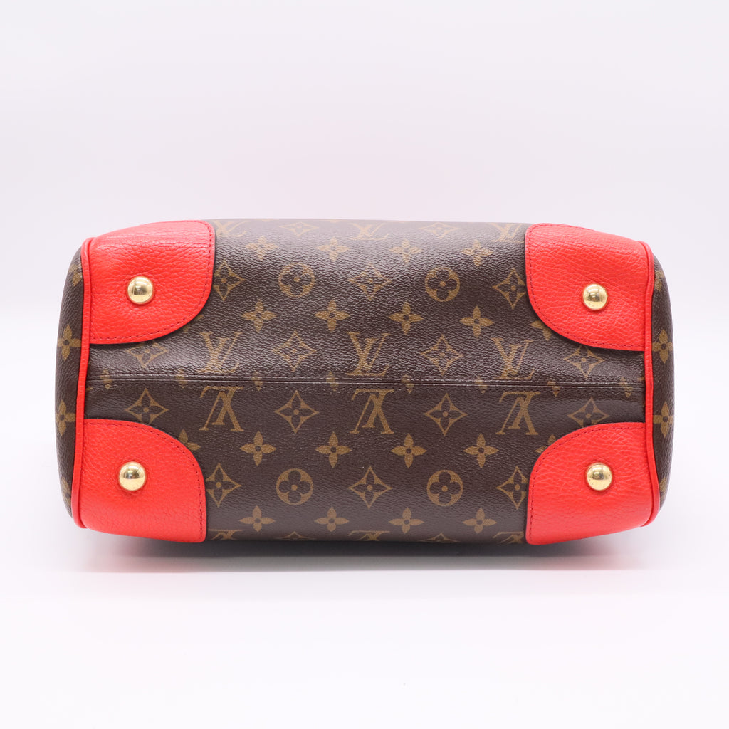 Estrela Handbag Monogram Canvas MM Twins