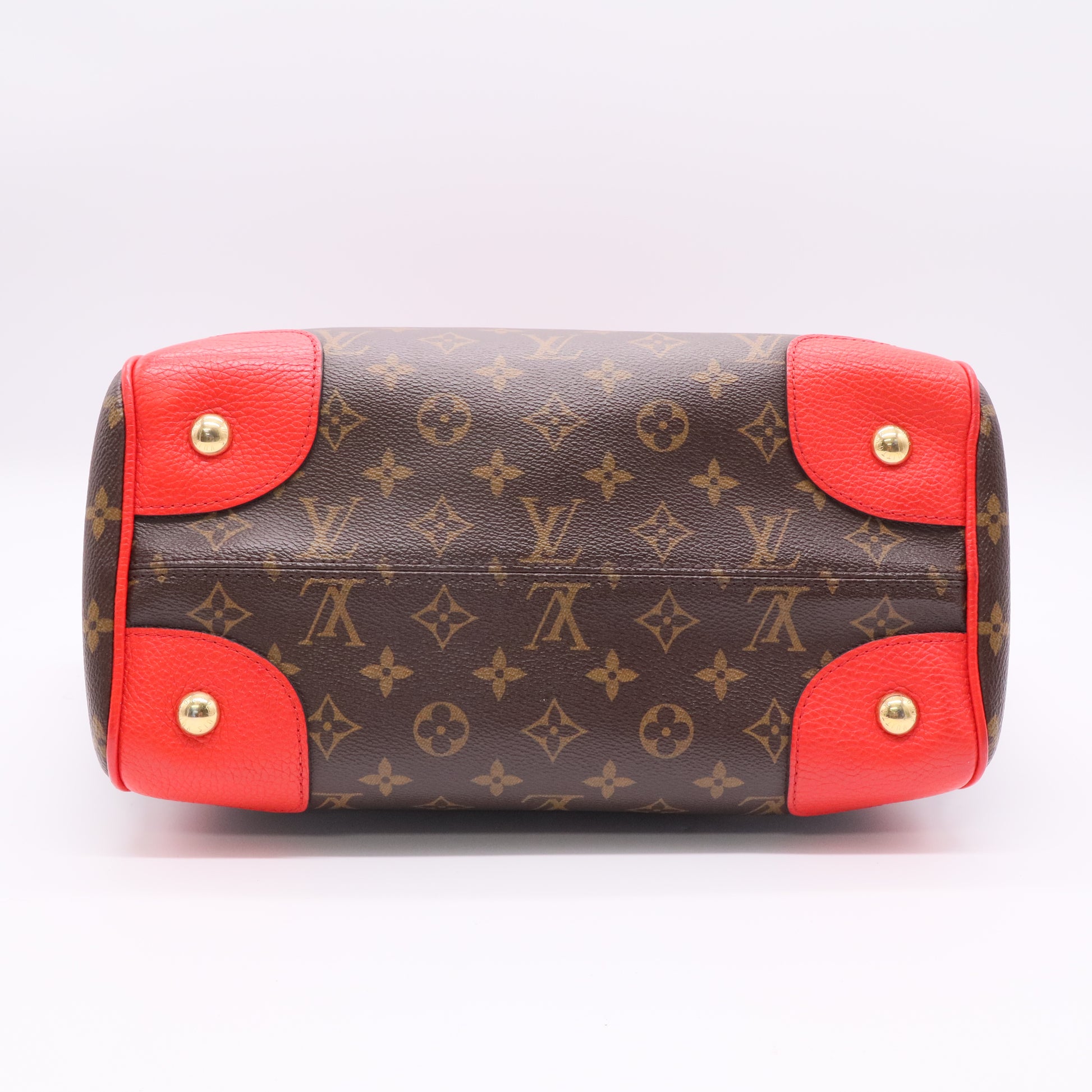 Estrela Handbag Monogram Canvas MM Twins