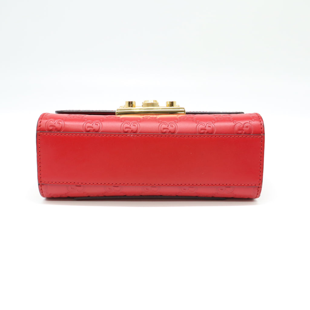 Padlock Shoulder Bag Guccissima Leather Small B22211