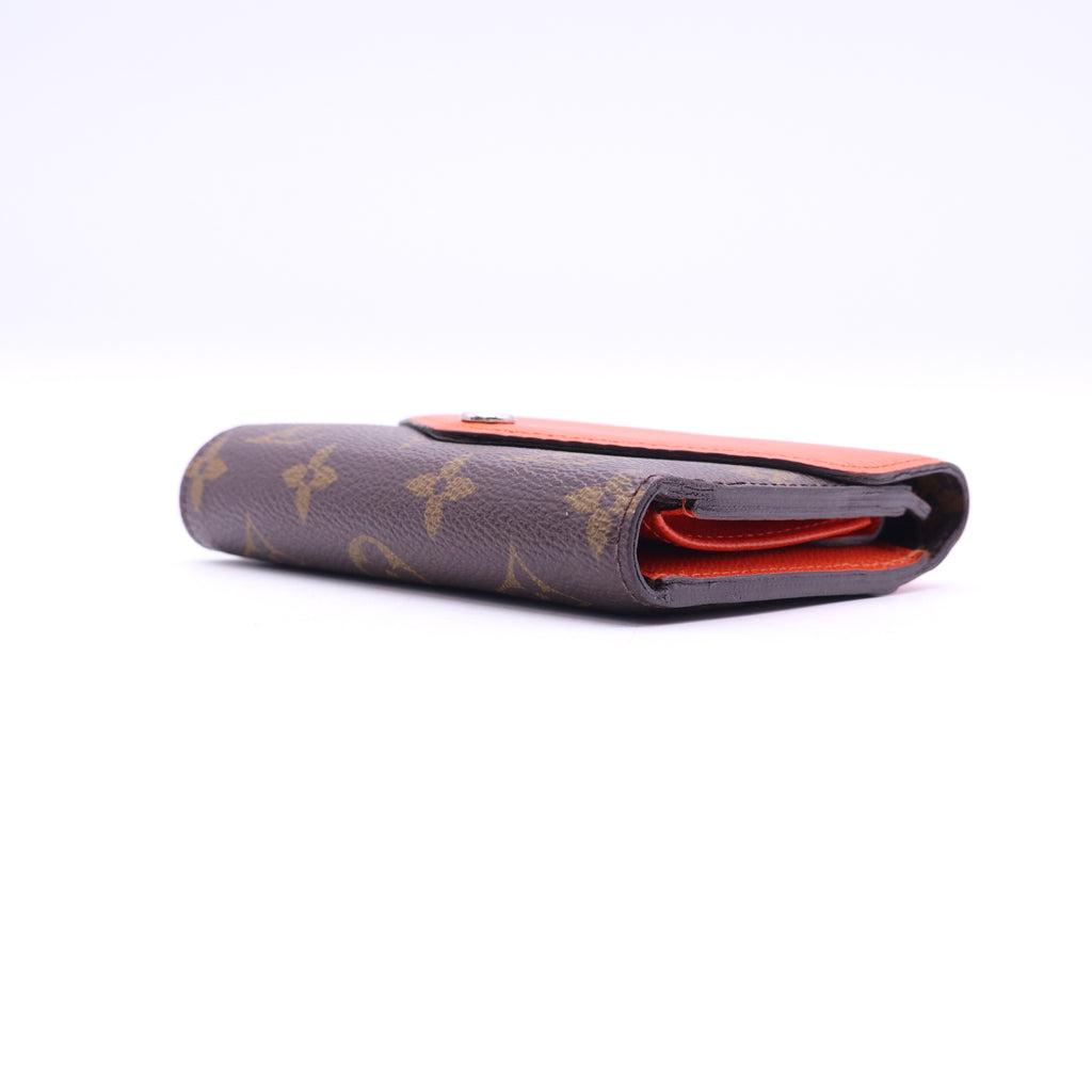 Epi Leather and Monogram Canvas Compact Wallet Twins LDJ3619