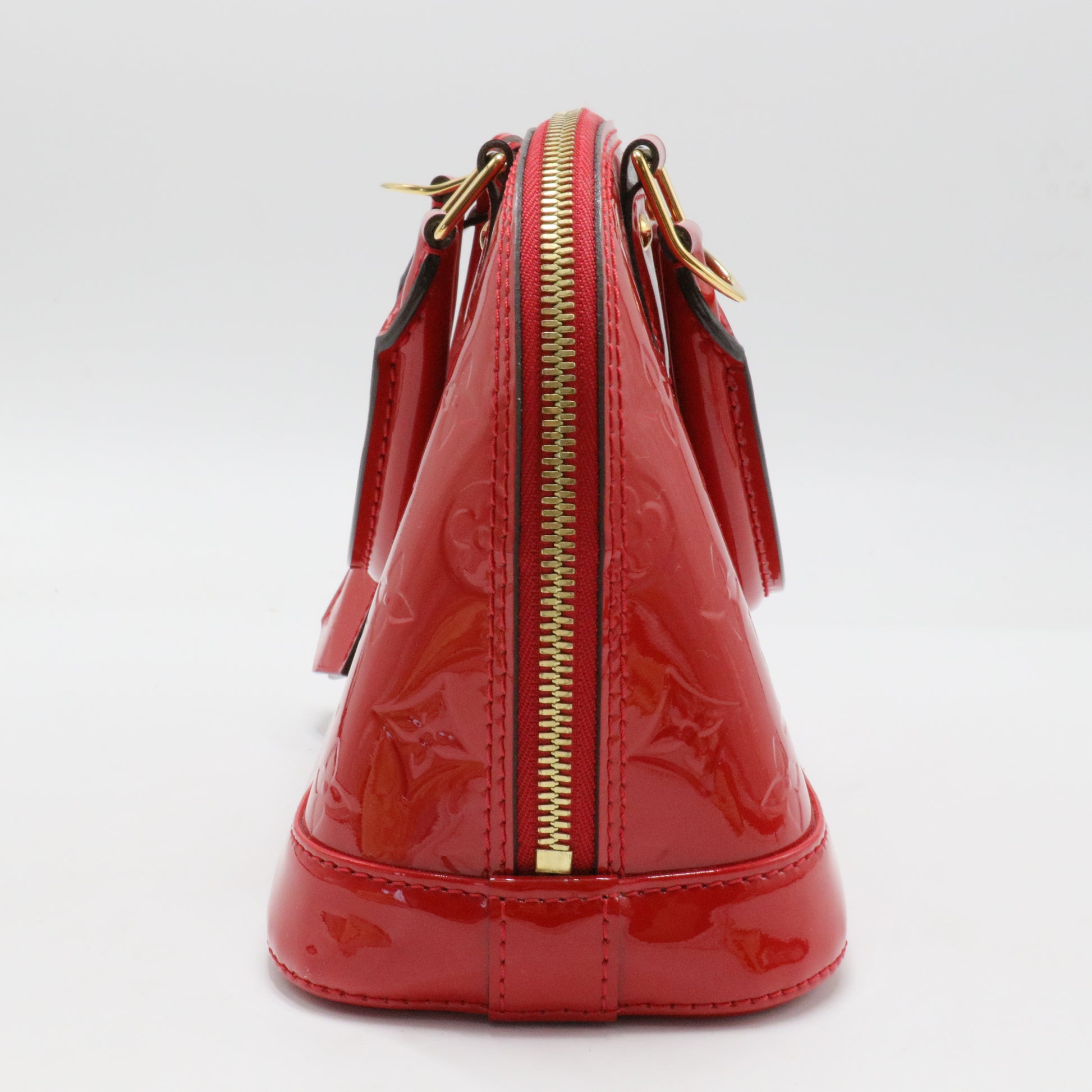 Alma Handbag Monogram Vernis BB