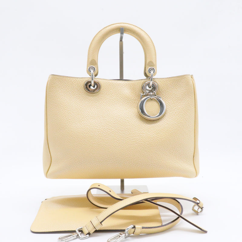 Diorissimo Tote Pebbled Leather Medium