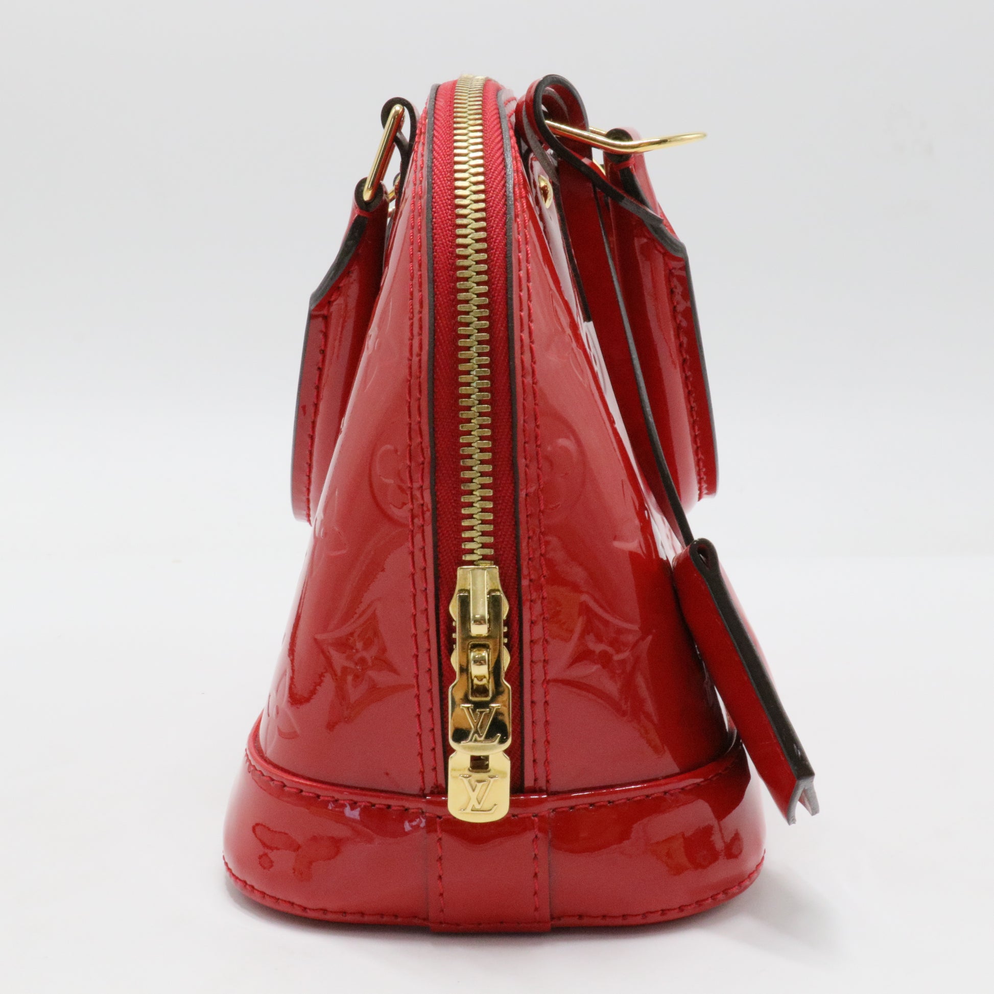 Alma Handbag Monogram Vernis BB
