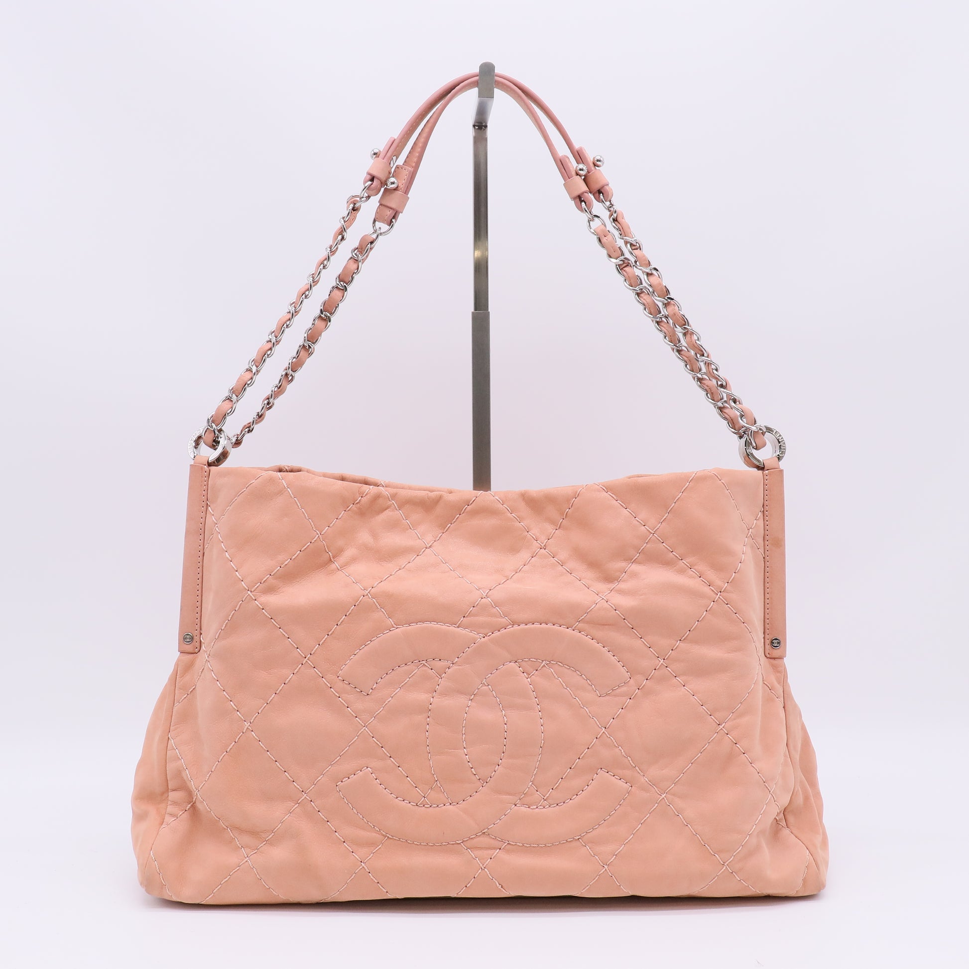 Chanel Quilted Calfskin Leather Sea Hit Tote Bag twins B23296