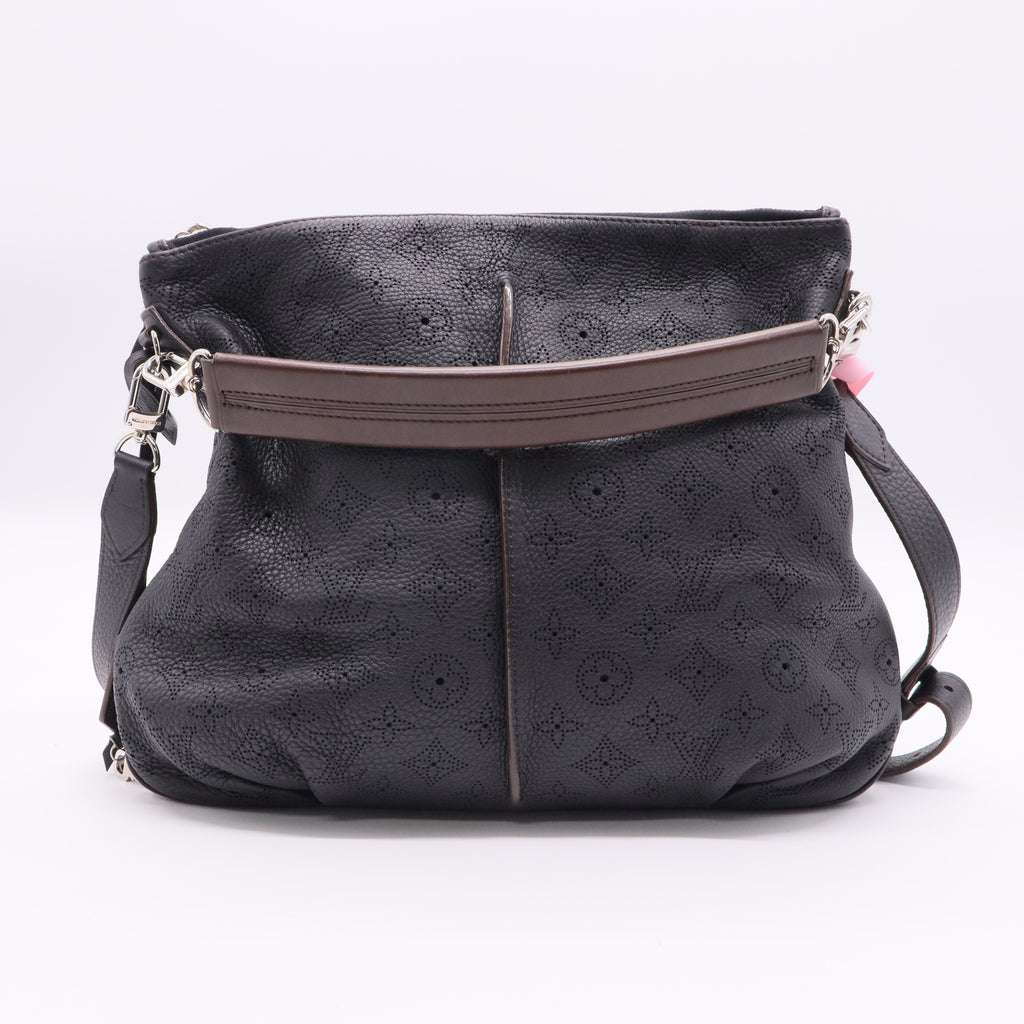Louis Vuitton Selene Handbag Mahina Leather PM Twins