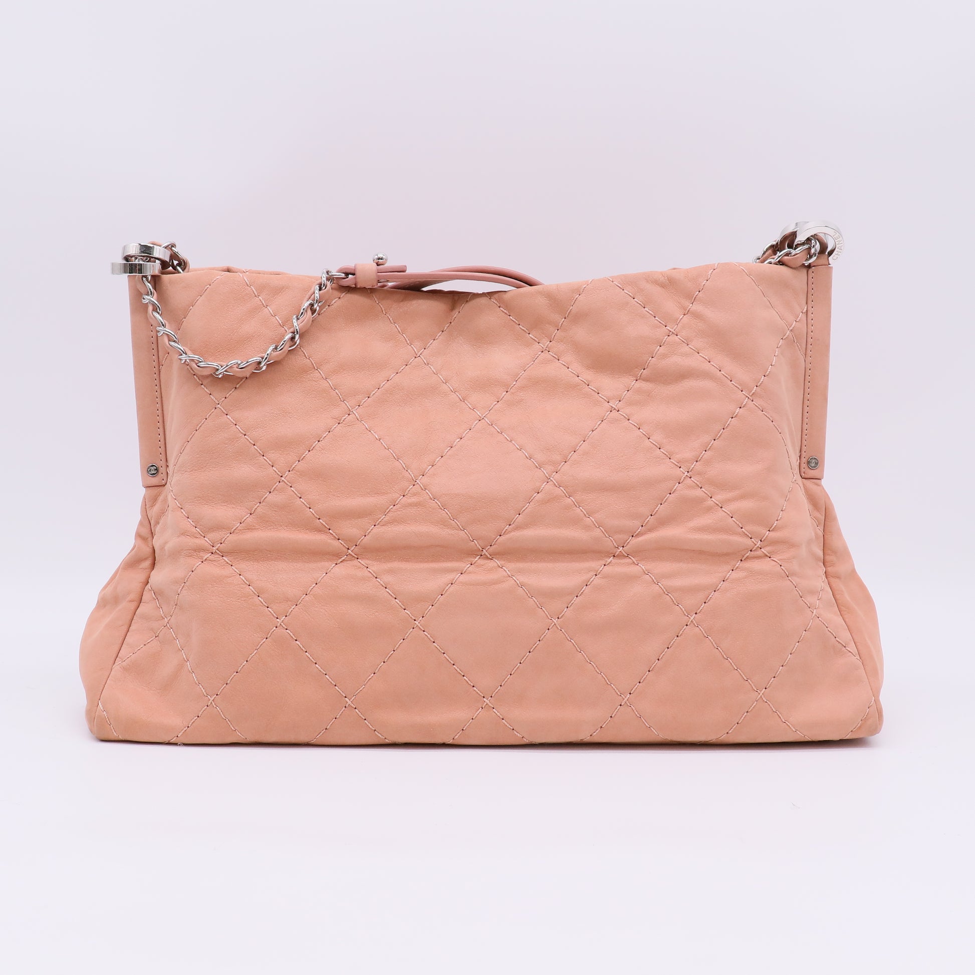 Chanel Quilted Calfskin Leather Sea Hit Tote Bag twins B23296