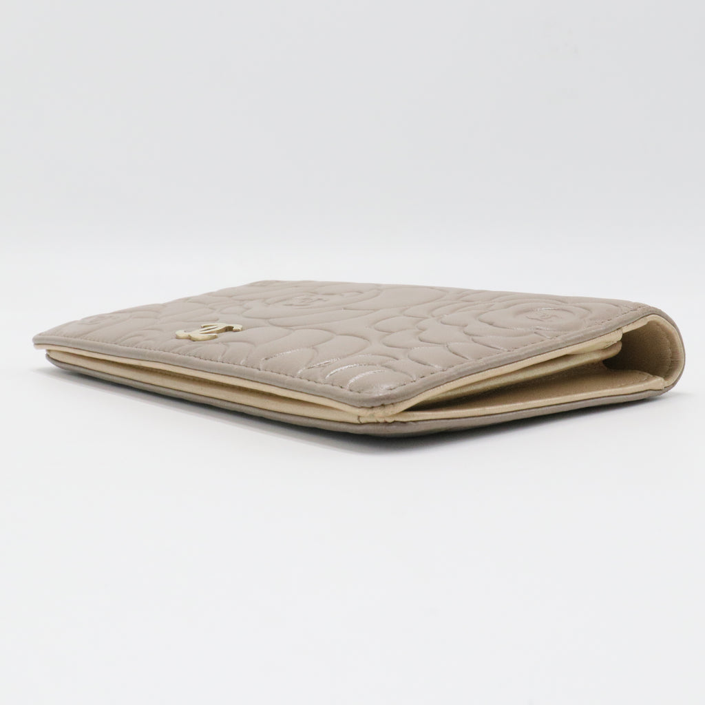 L-Yen Wallet Camellia Leather