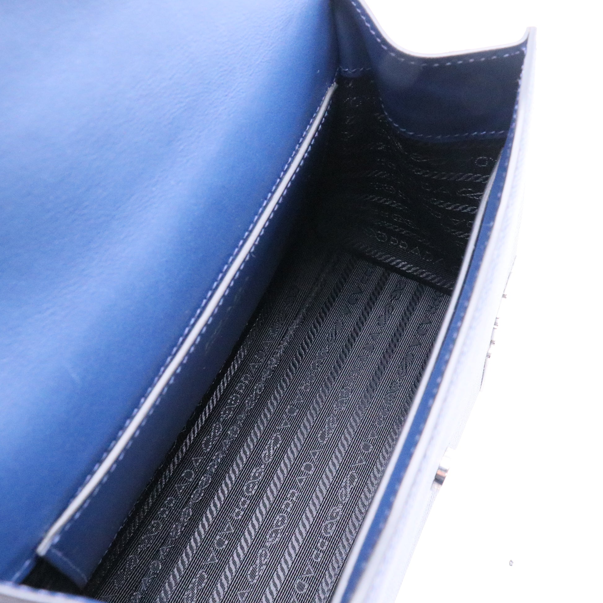 Robot Blue Leather Bag Twins LDJ4156