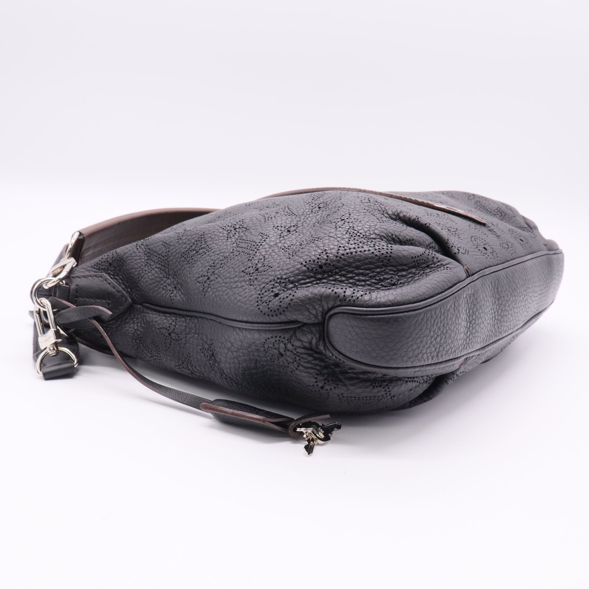 Louis Vuitton Selene Handbag Mahina Leather PM Twins
