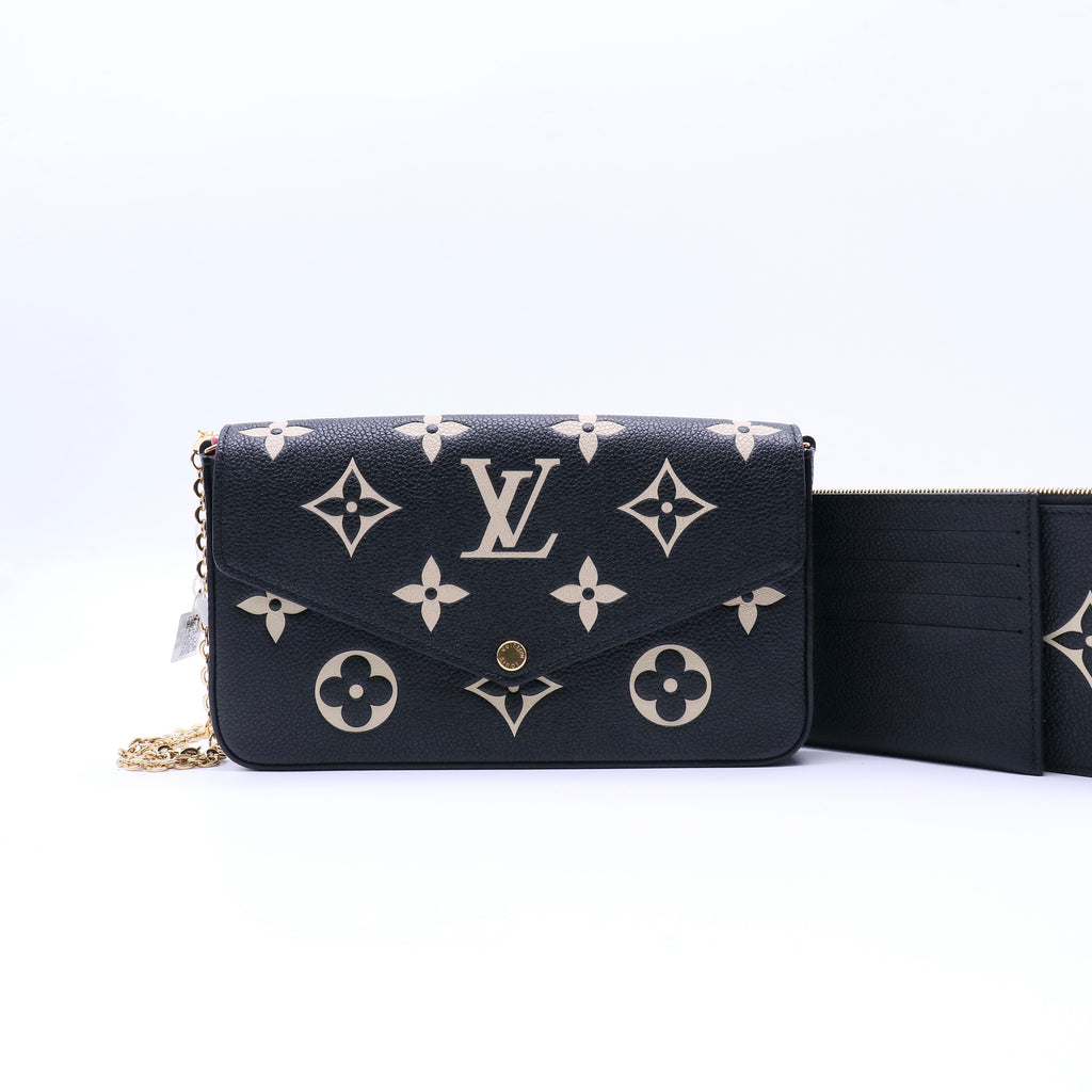 Monogram Empreinte Leather Pochette Felicie Twins LDJ4154
