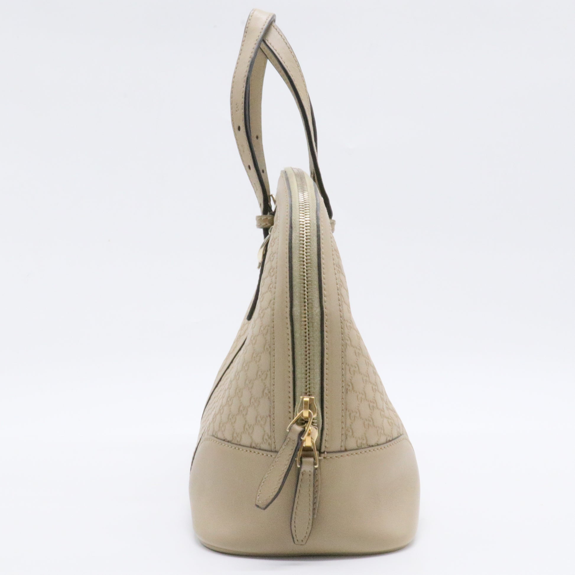 Top Handle Bag Microguccissima Leather Small
