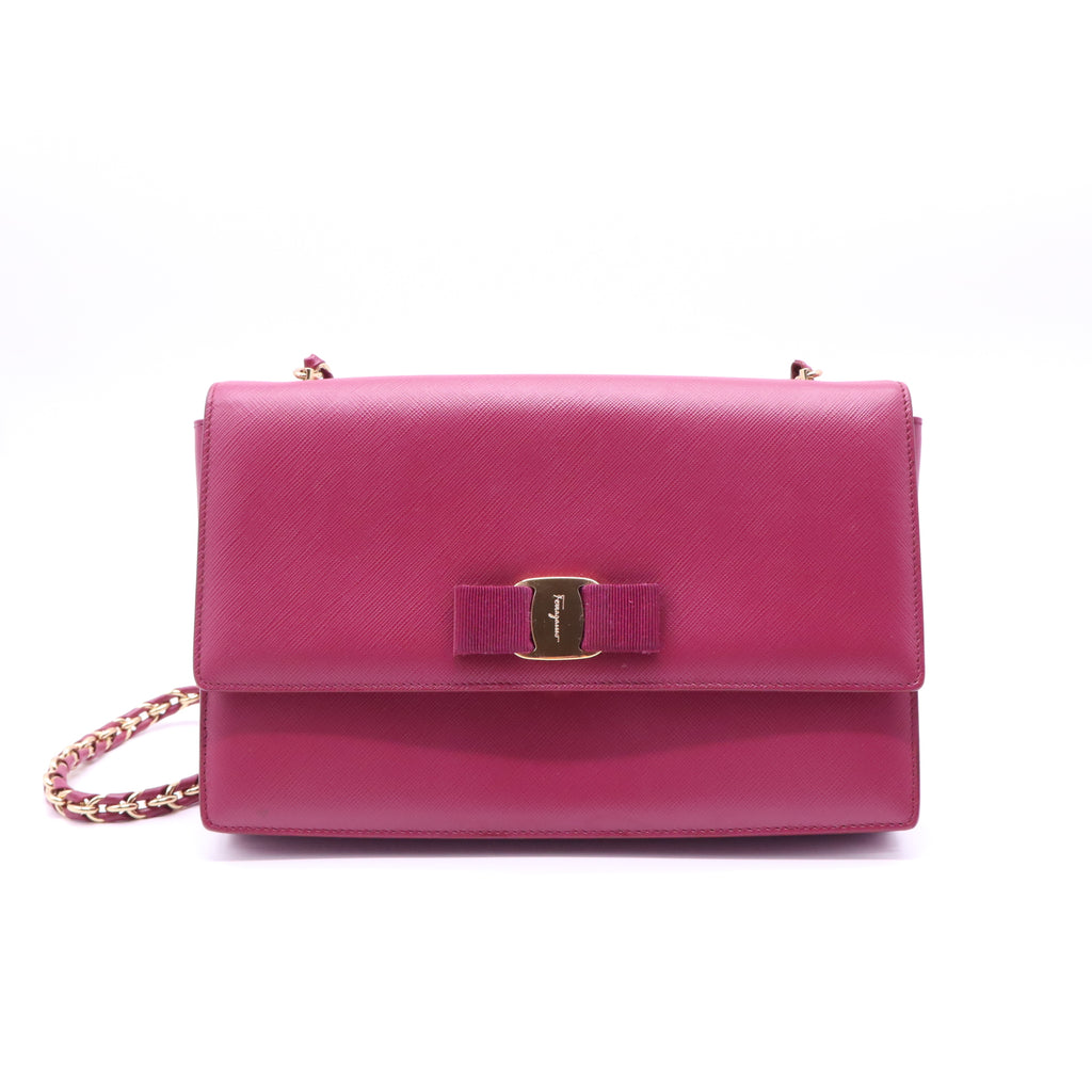 Salvatore Ferragamo Miss Vara Bow Crossbody Bag B21998