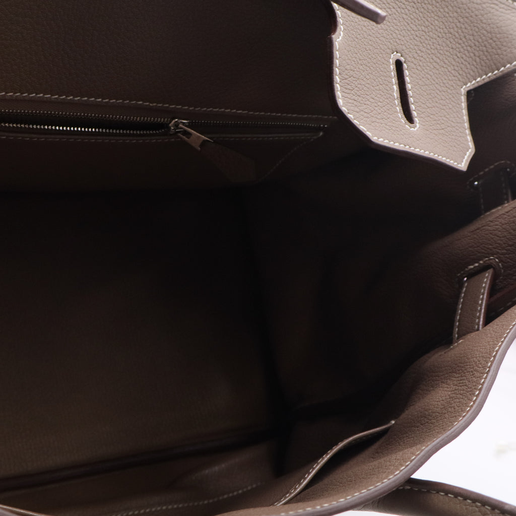 Togo BIRKIN 35 Gris Tourterelle