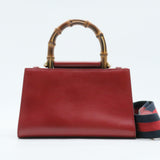 Nymphaea Top Handle Bag Leather Mini