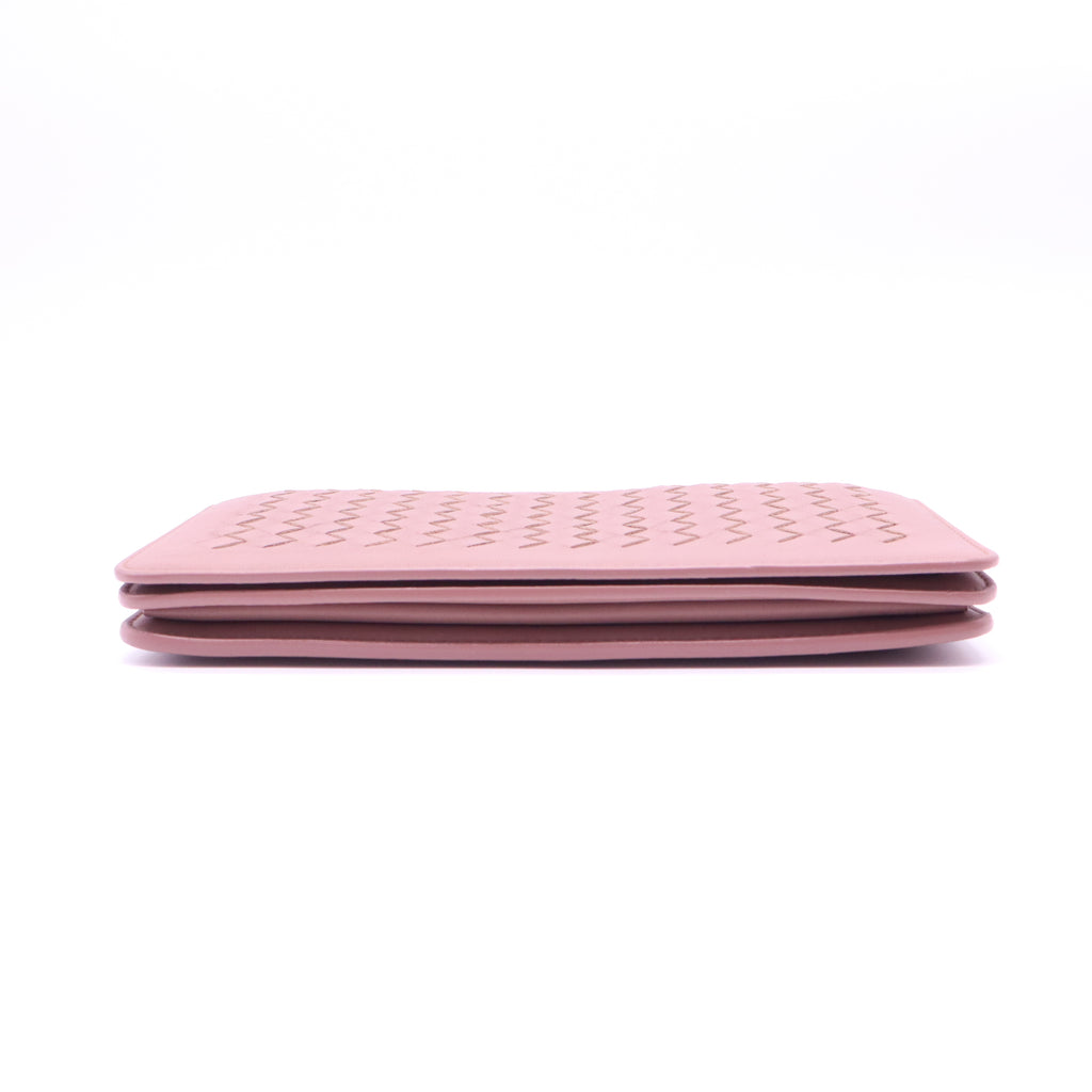 Bottega Veneta Intrecciato Leather Wallet on Chain W21411