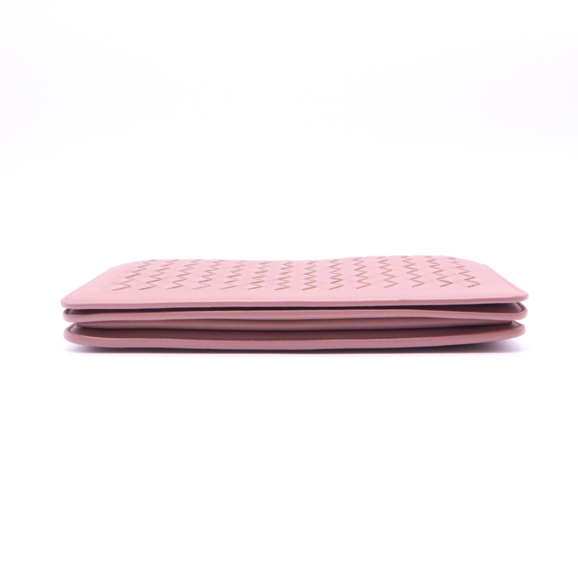 Bottega Veneta Intrecciato Leather Wallet on Chain W21411