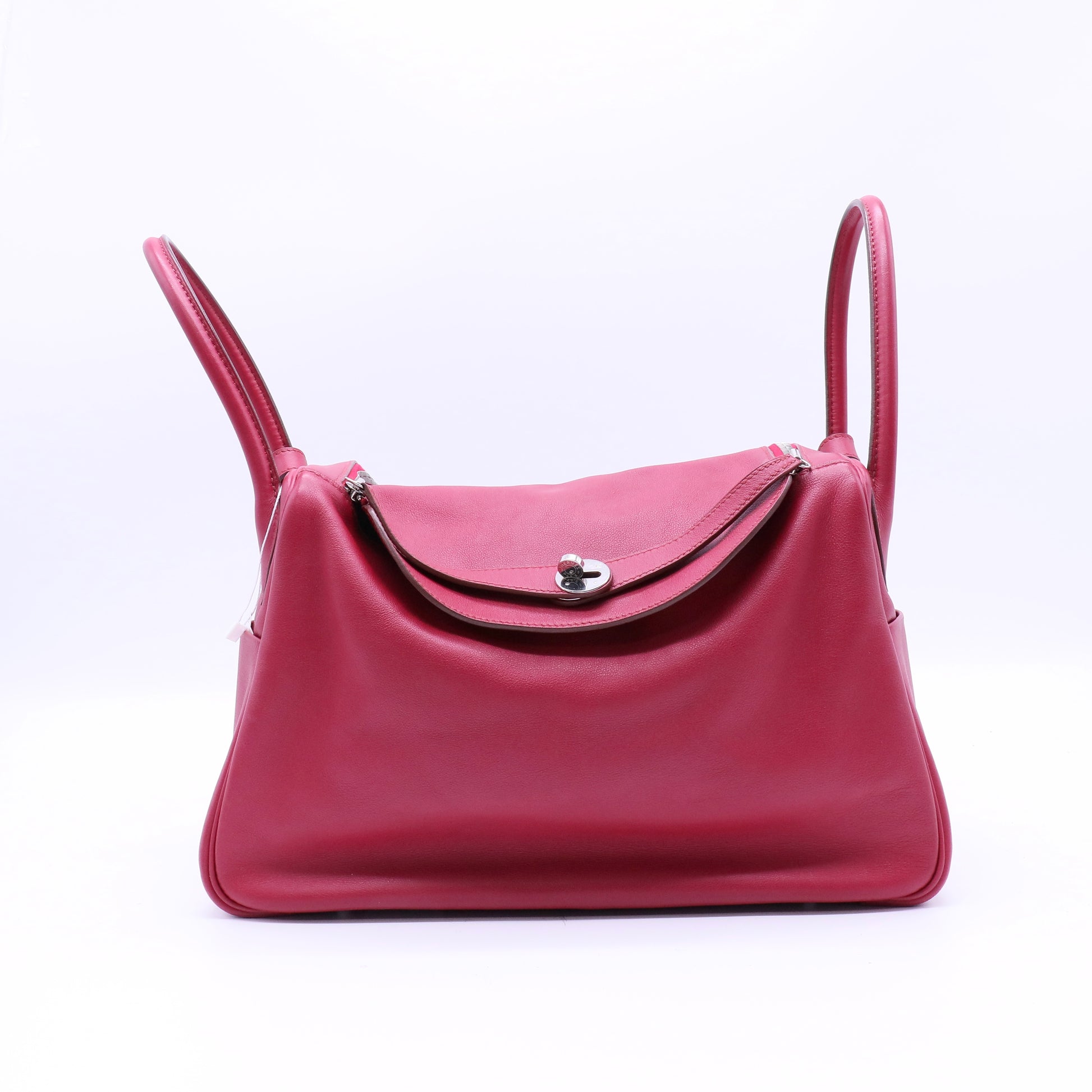 Hermes Taurillon Clemence Lindy 30 Rubis twins LDJ4099