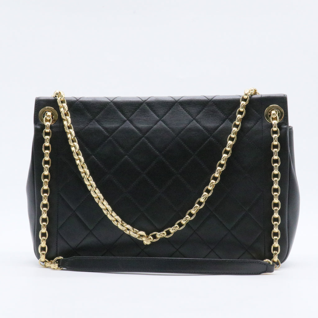 Chic With Me Flap Bag Quilted Lambskin Large