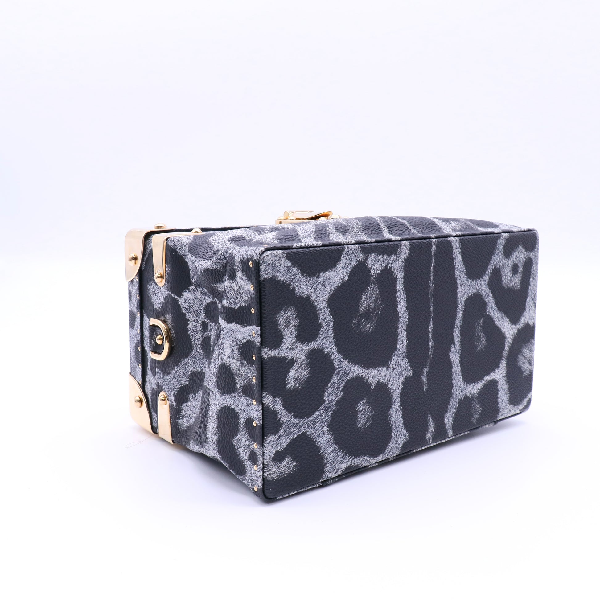 City Trunk Bag Wild Animal Print Canvas PM Twins LDJ4148