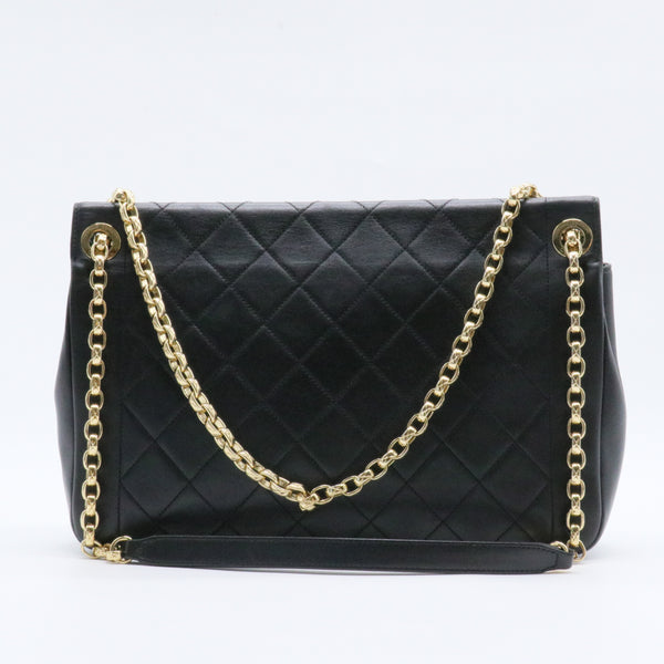 Chic With Me Flap Bag Quilted Lambskin Large