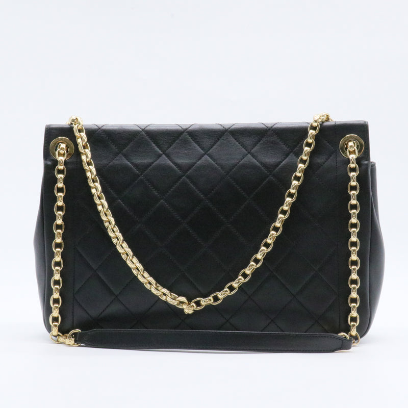 Chic With Me Flap Bag Quilted Lambskin Large