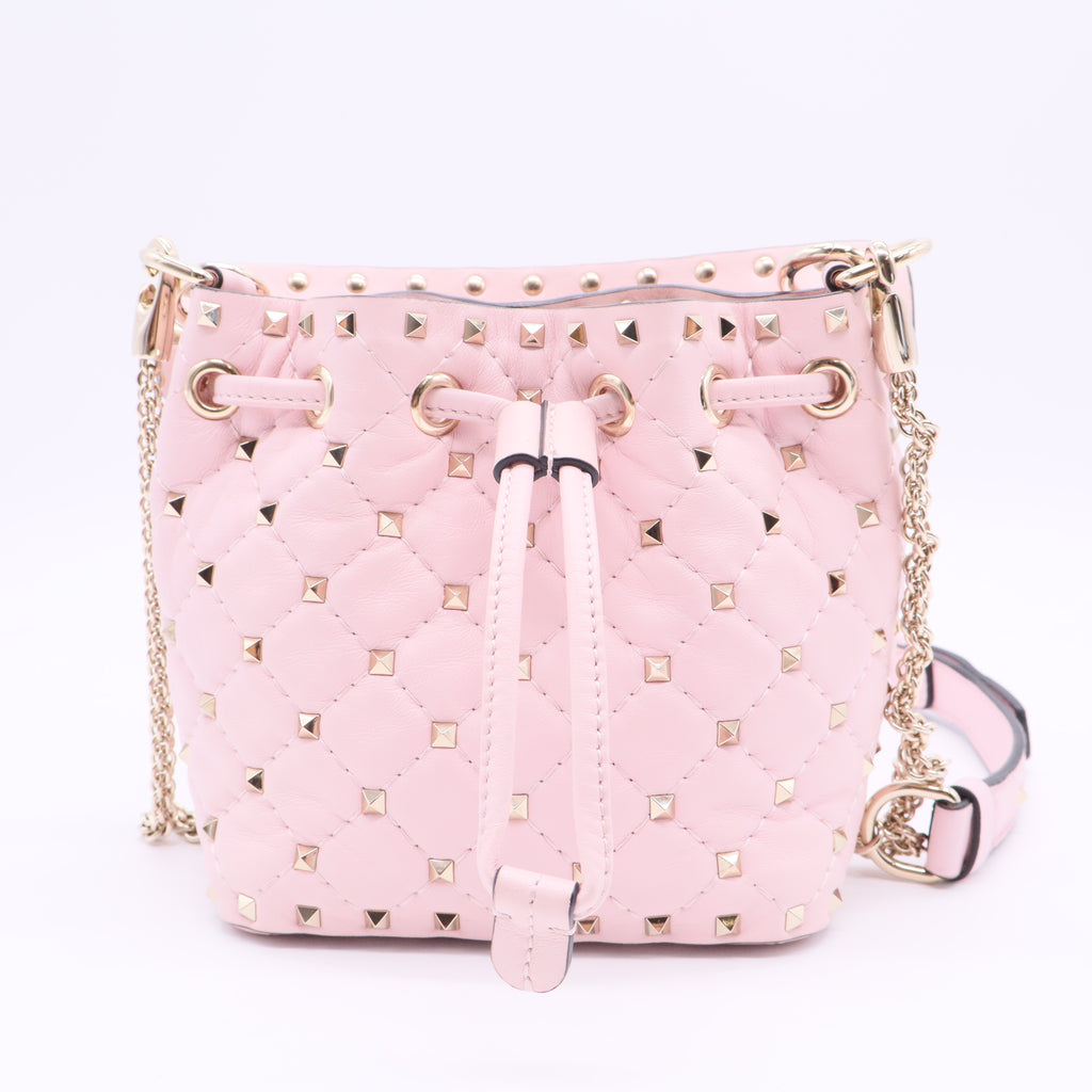 Rockstud Spike mini bucket bag