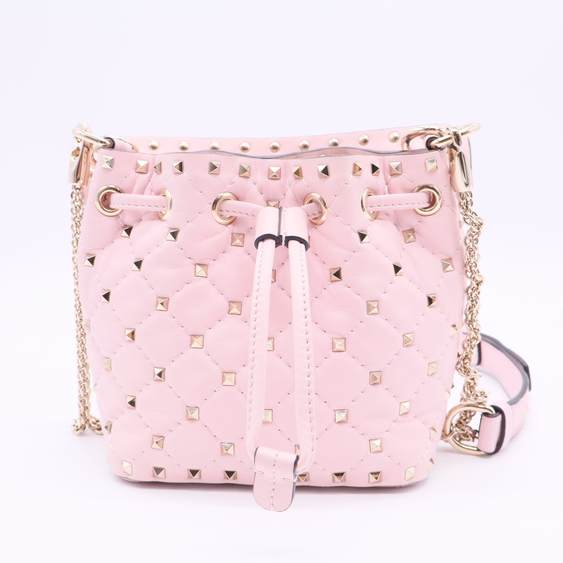 Rockstud Spike mini bucket bag