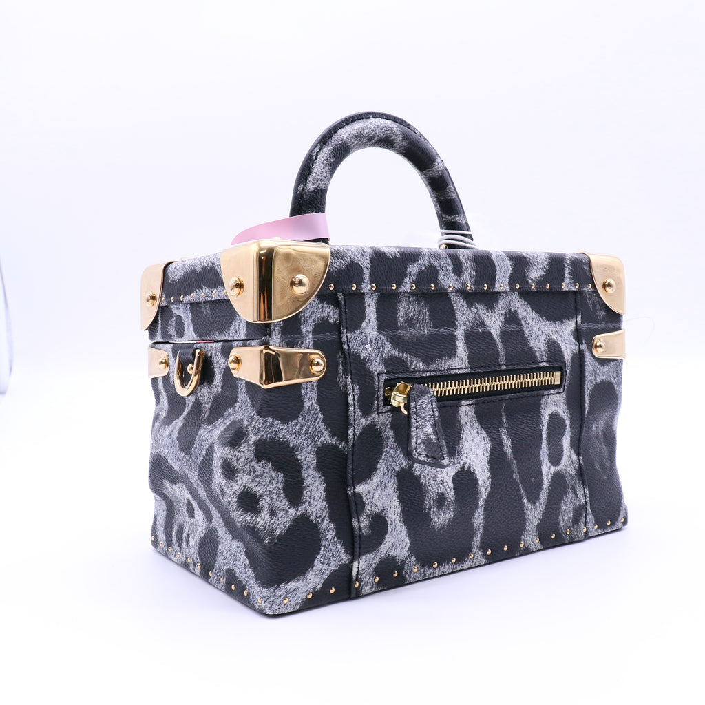 City Trunk Bag Wild Animal Print Canvas PM Twins LDJ4148