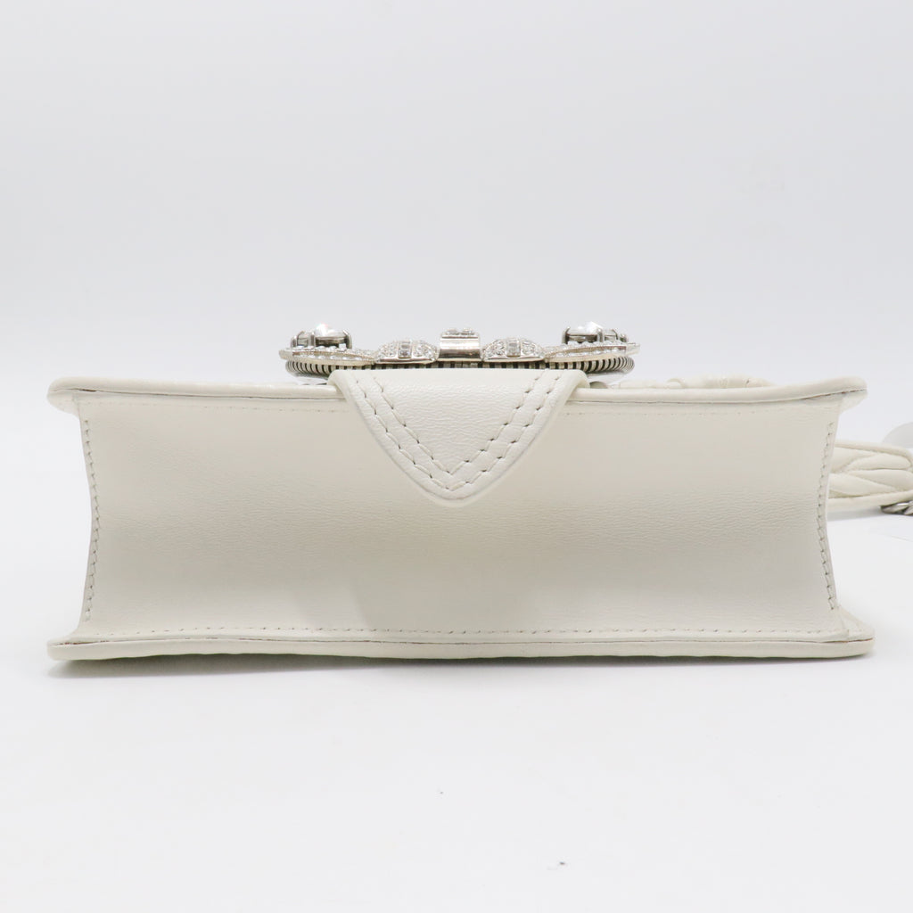 Nappa Matelasse Crystal Embellished Lady Shoulder Bag