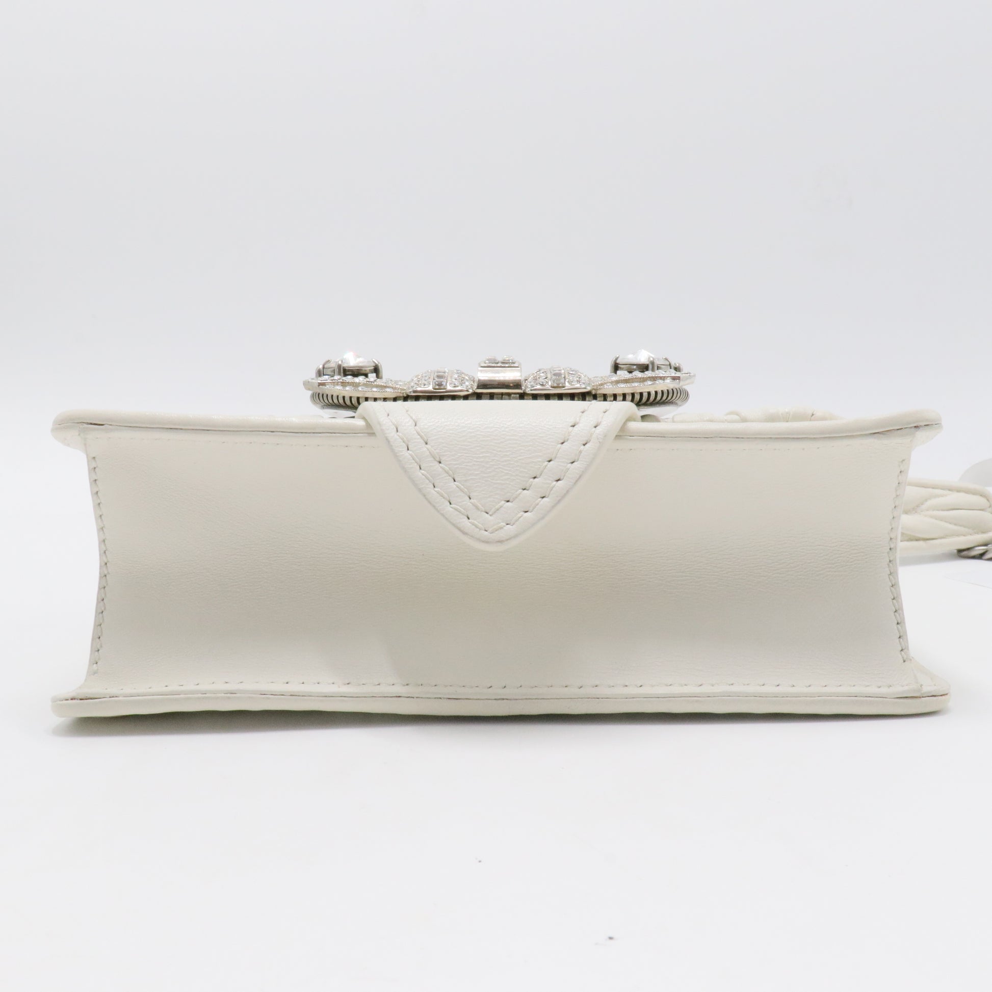 Nappa Matelasse Crystal Embellished Lady Shoulder Bag