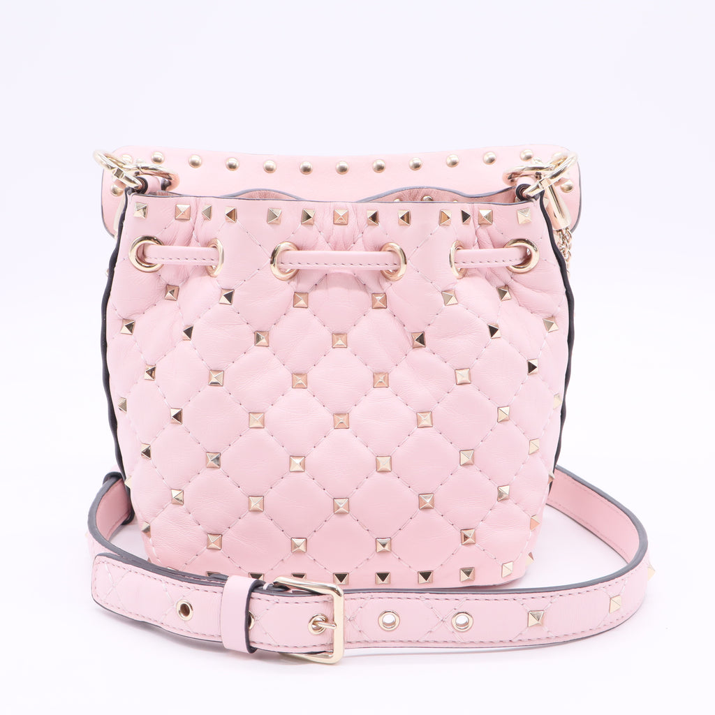 Rockstud Spike mini bucket bag