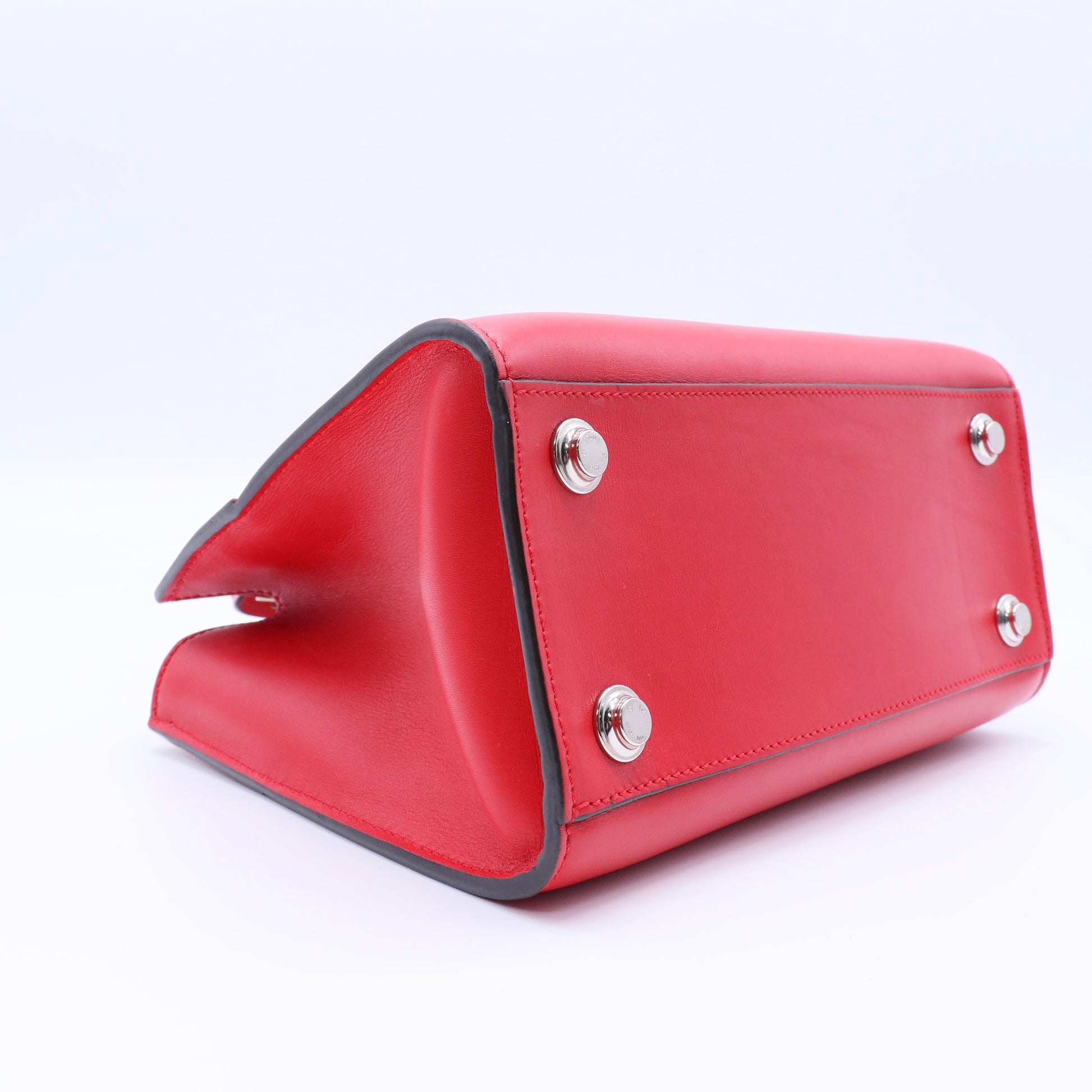 Louis Vuitton Red Smooth Leather City Steamer Bag twins LDJ4157