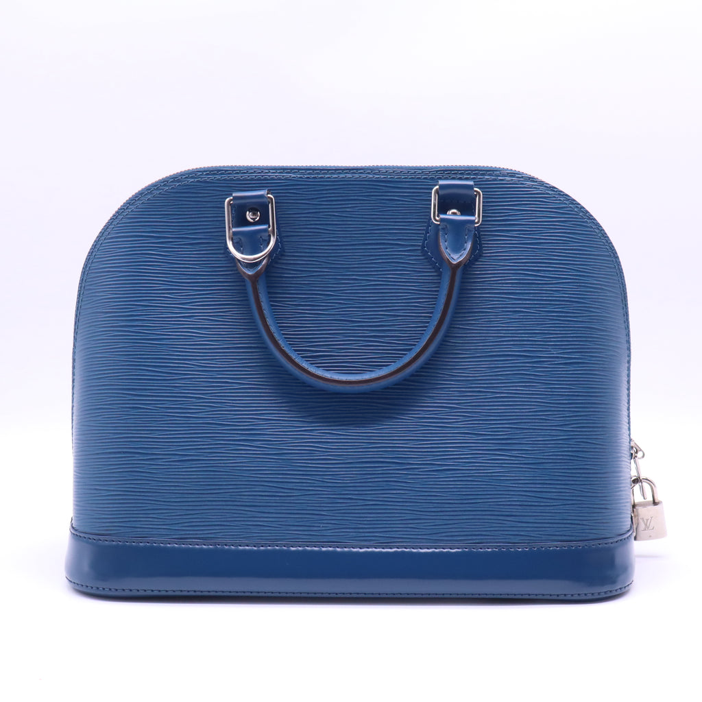 Blue Epi Leather Alma PM Bag B21851