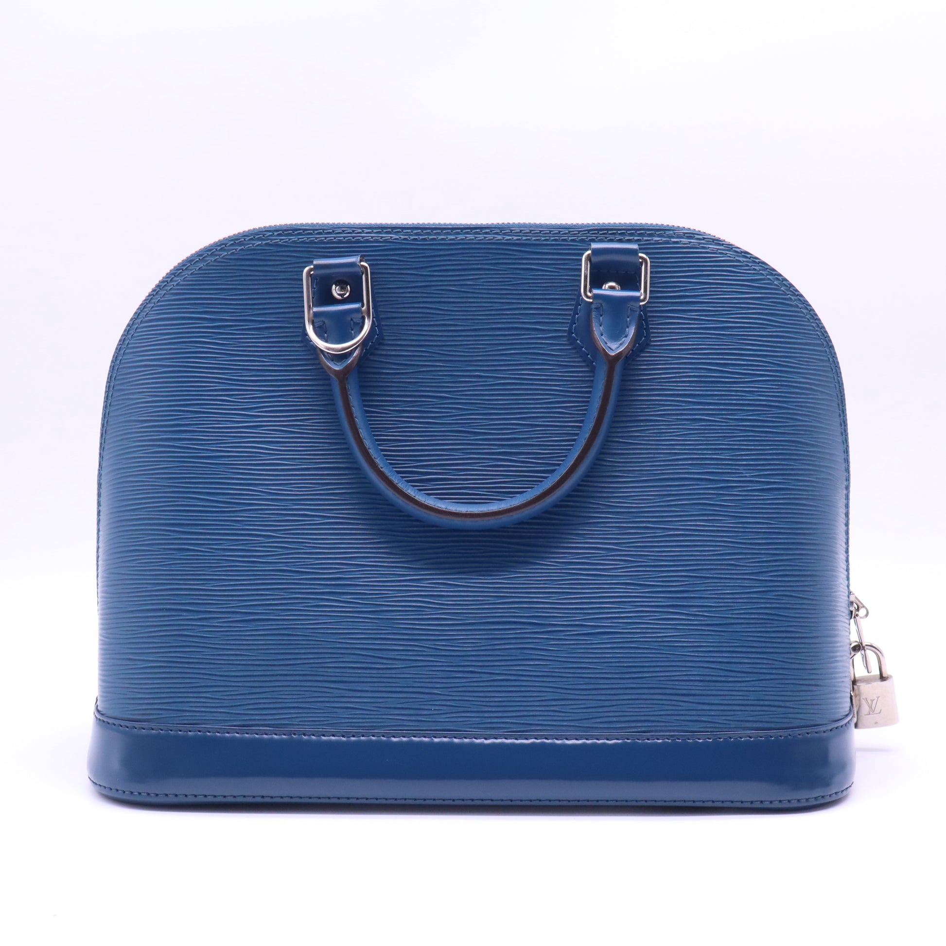 Blue Epi Leather Alma PM Bag B21851