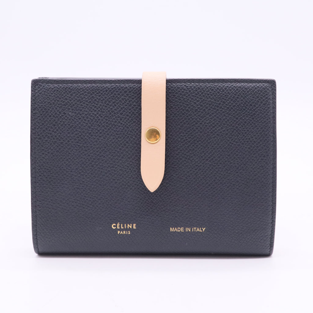 Multifunction Strap Wallet Leather Medium