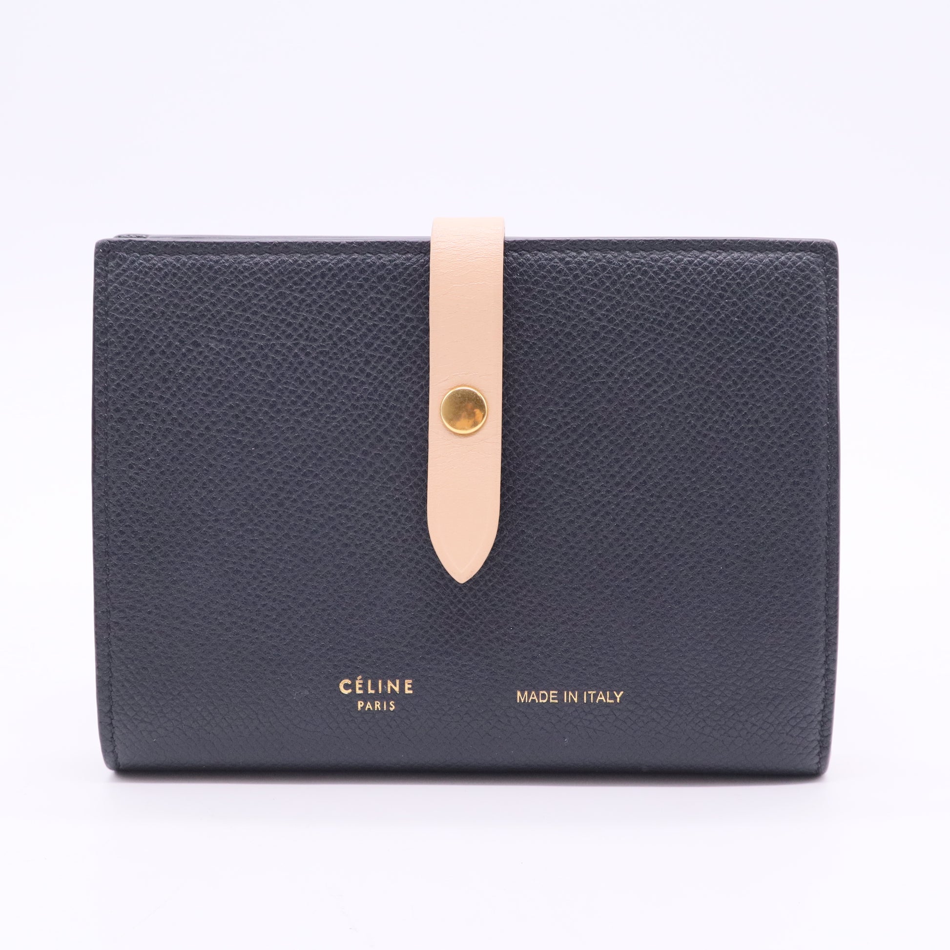 Multifunction Strap Wallet Leather Medium