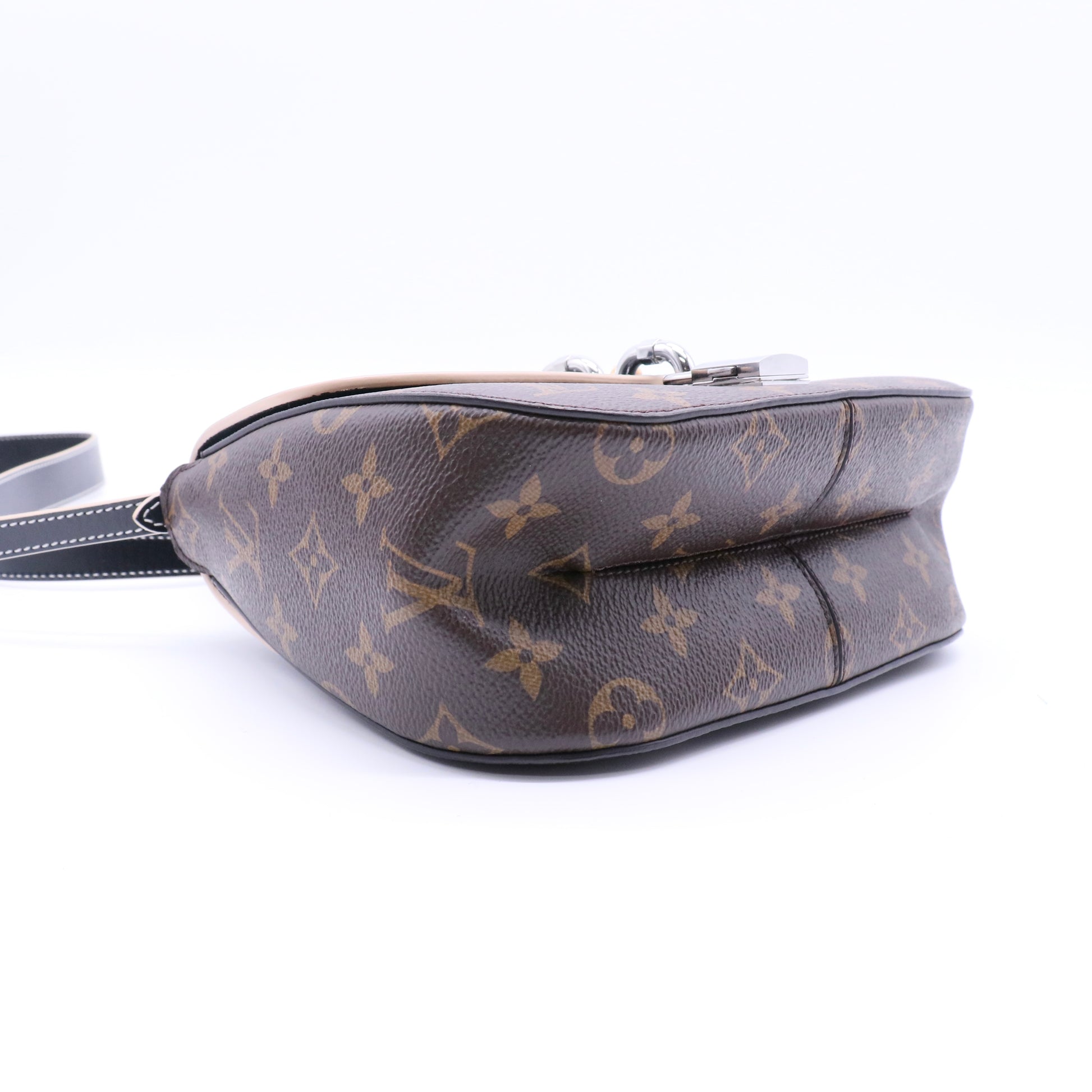 Louis Vuitton Calfskin Monogram Chain It Bag PM Black twins LDJ4151