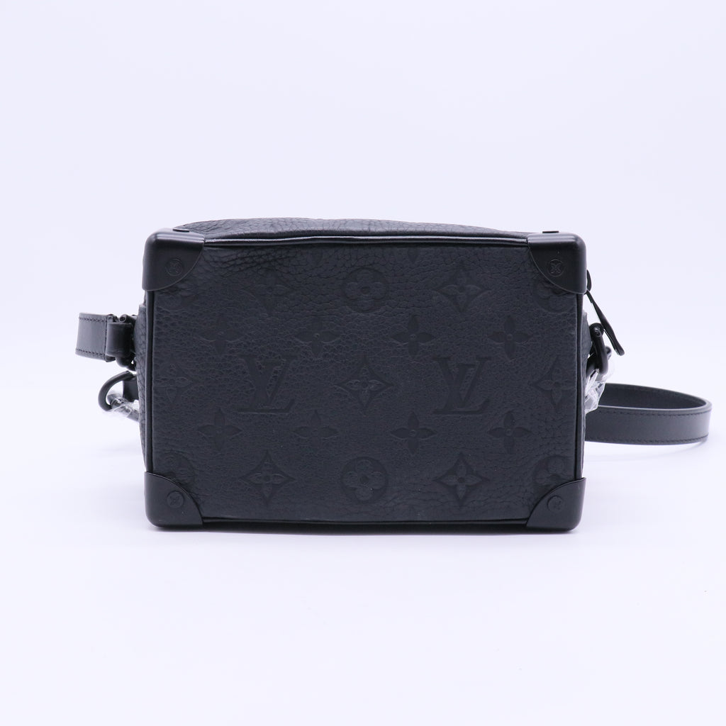 Monogram Embossed Taurillon Leather Soft Trunk Mini Bag J2171 Twins